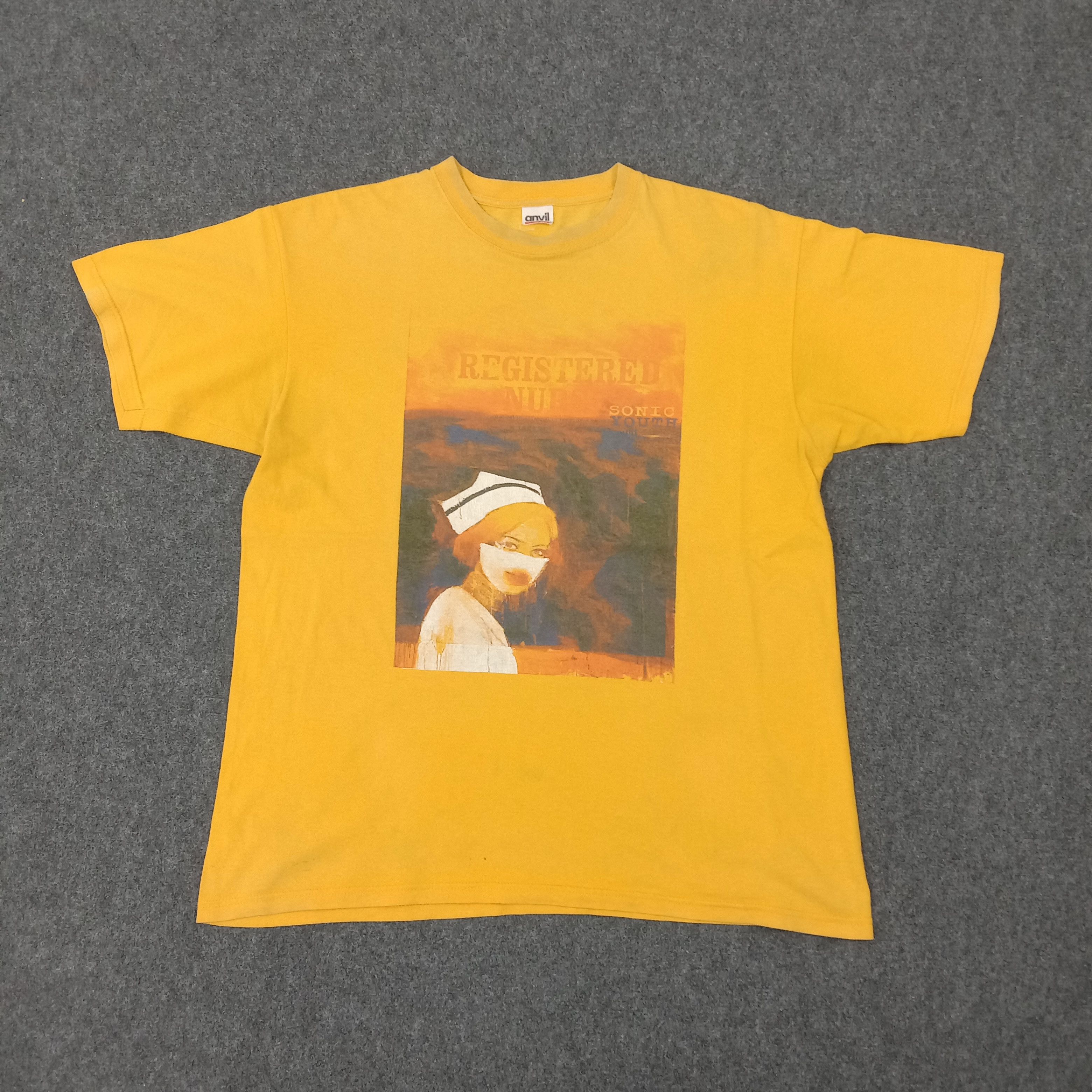 Band Tees Sonic Youth Registered Nurse 2004 Band Tshirt C267N65 Size US L / EU 52-54 / 3 - 1 Thumbnail