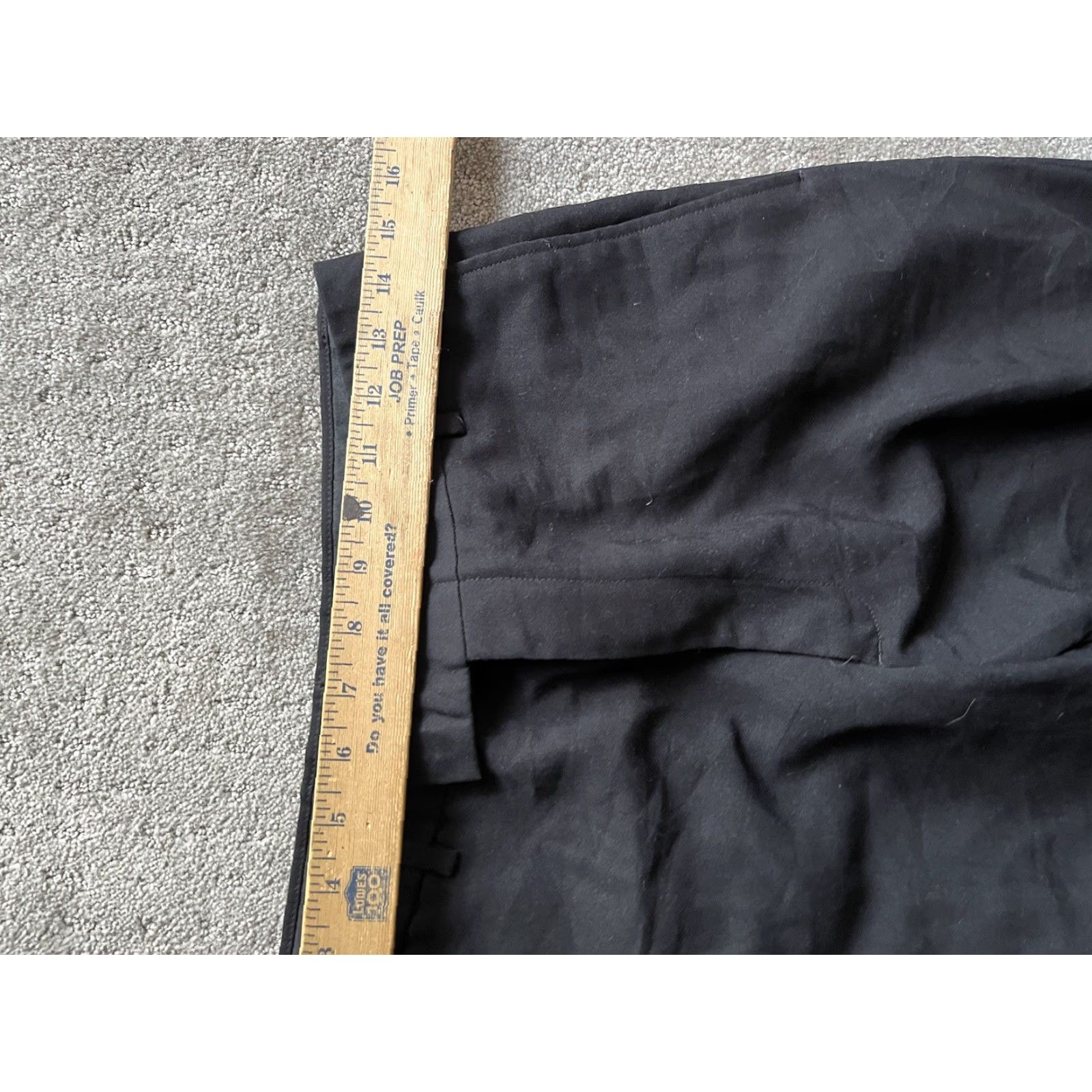 Kenneth Cole Kenneth Cole Reaction Mens Dress Pants 29x28 Black Polyester Flat Front Dress Pants Mens 29 Black Polyester Flat Front Size US 29 - 6 Thumbnail