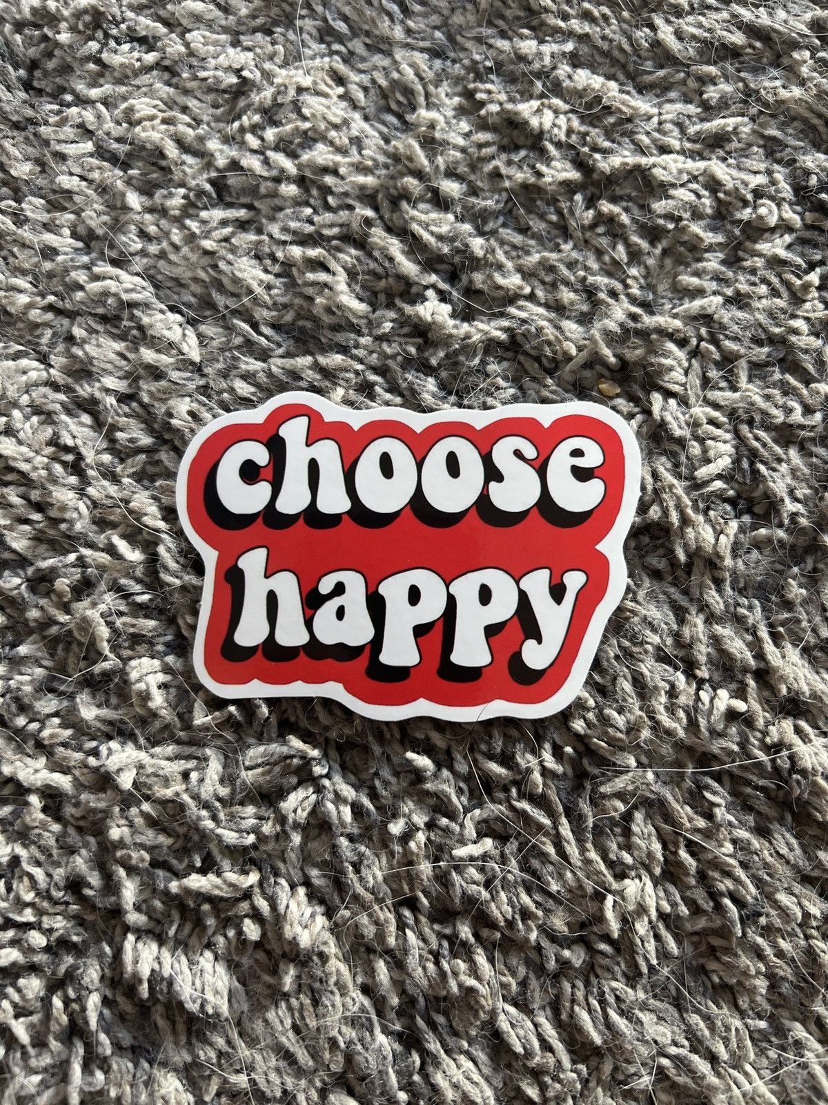 Hypebeast Choose Happy Sticker Size ONE SIZE - 1 Thumbnail