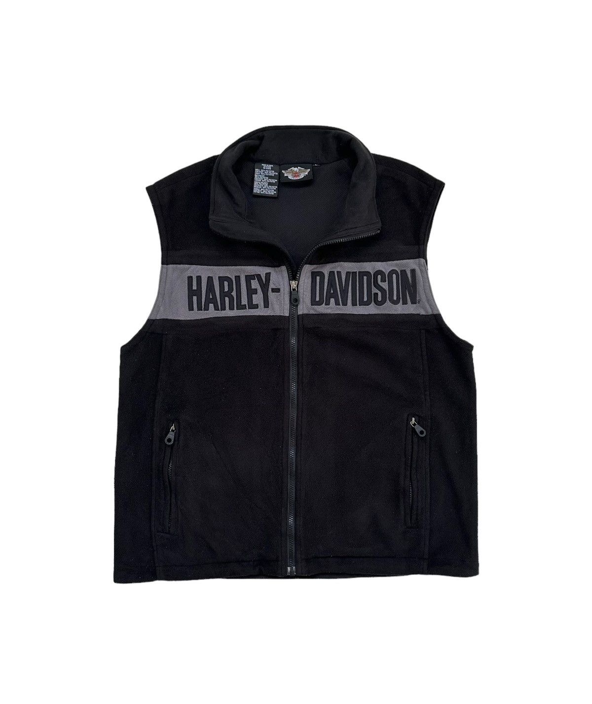 Harley Davidson × Warren Lotas Harley Davidson Fleece Sleeveless Size US L / EU 52-54 / 3 - 1 Thumbnail