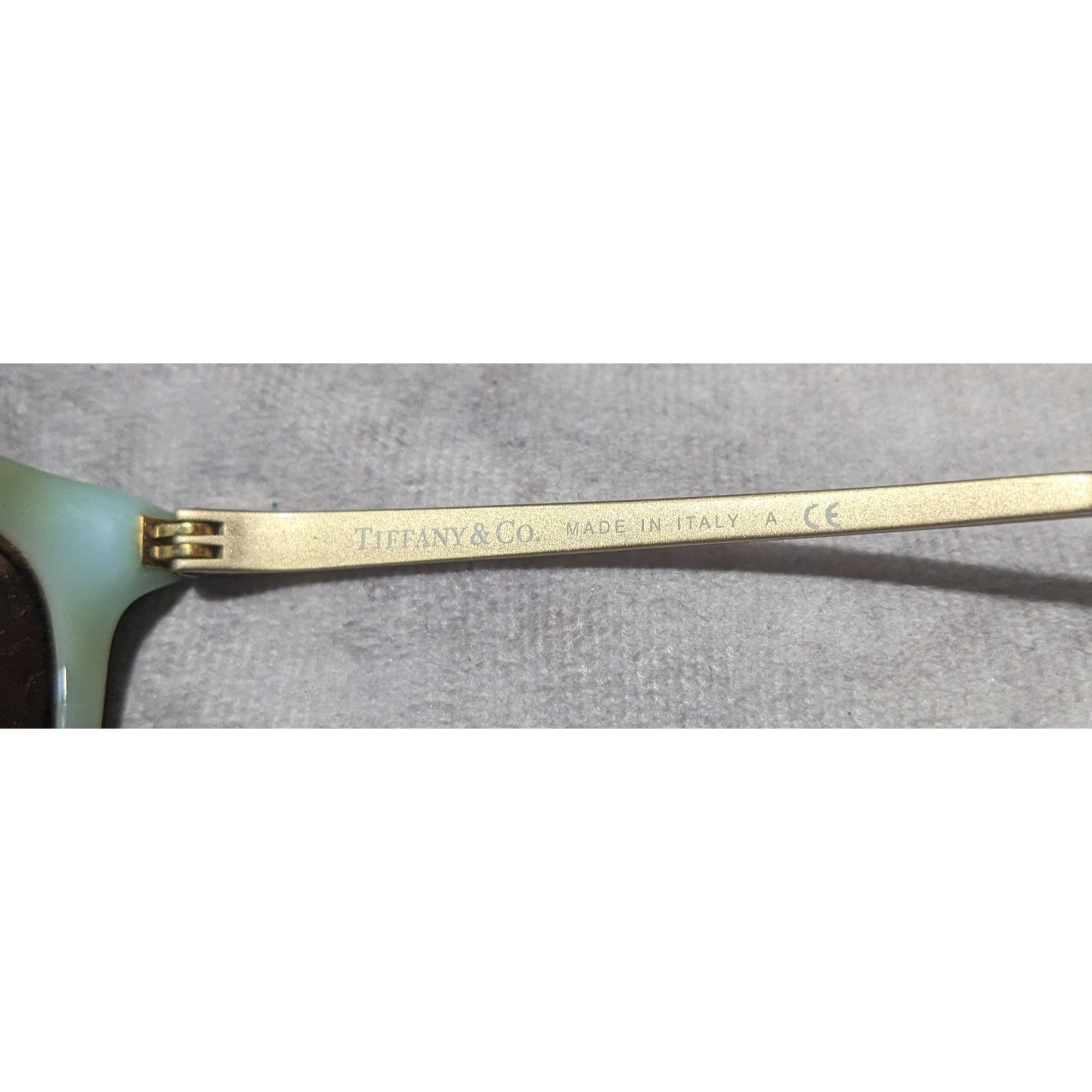 Tiffany & Co. Tiffany & Co Tortoise And Blue Sunglasses Size ONE SIZE - 5 Thumbnail