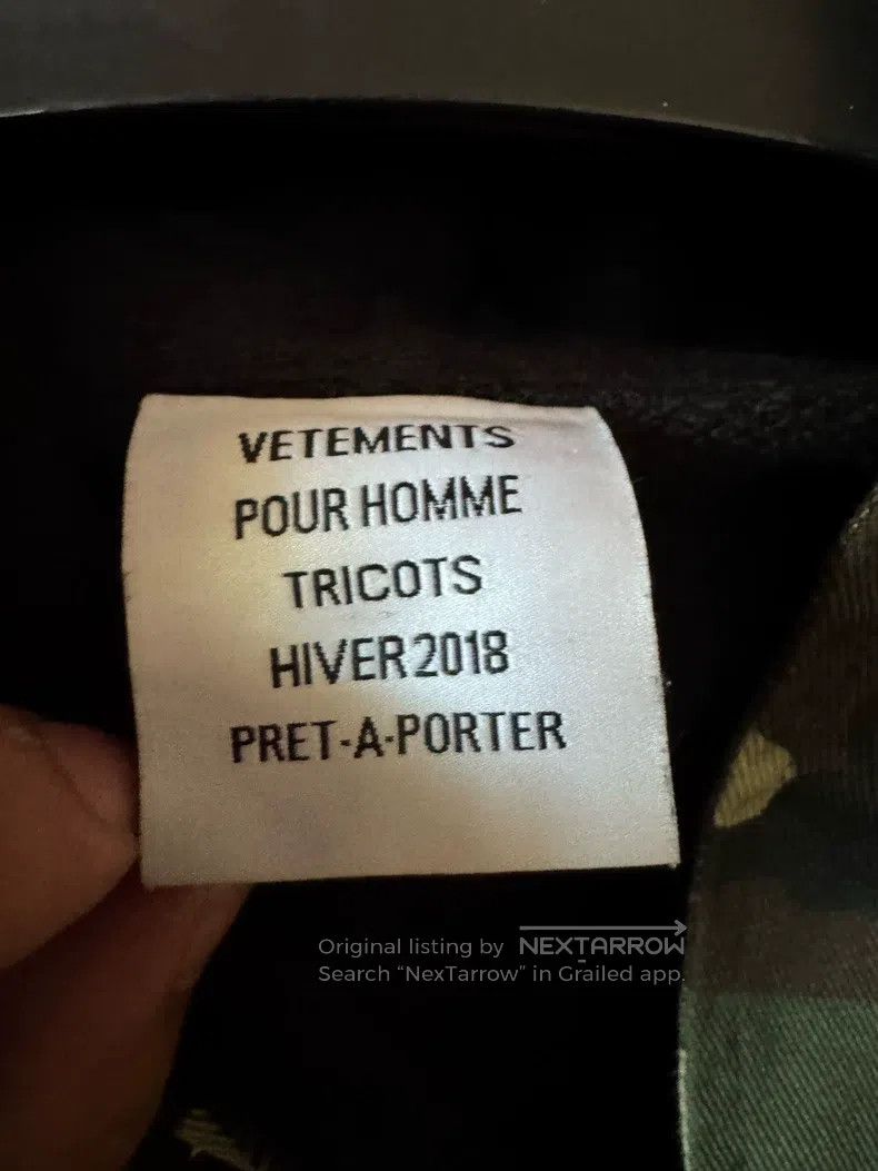Vetements Vetements Camouflage Layered Patchwork Jacket Size US XS / EU 42 / 0 - 4 Thumbnail
