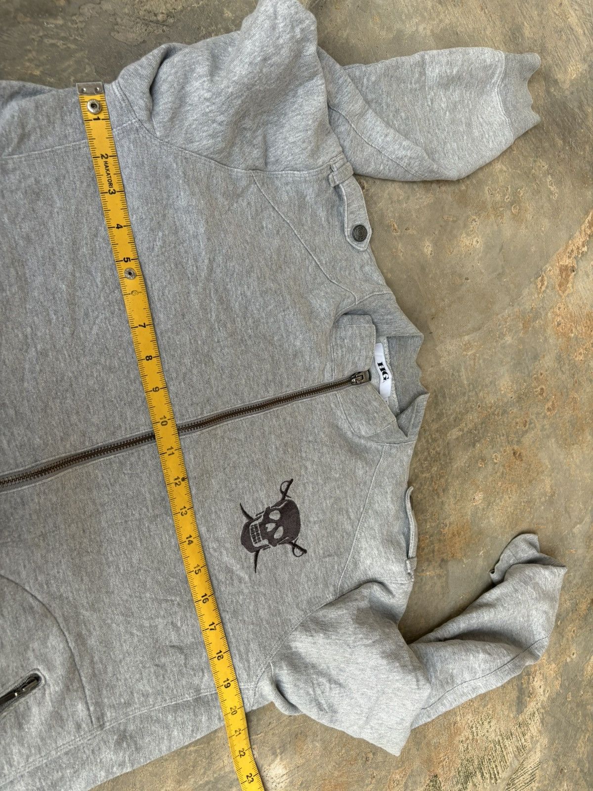 Hysteric Glamour Hysteric Glamour Skull Zip Sweatshirt Size US M / EU 48-50 / 2 - 12 Thumbnail
