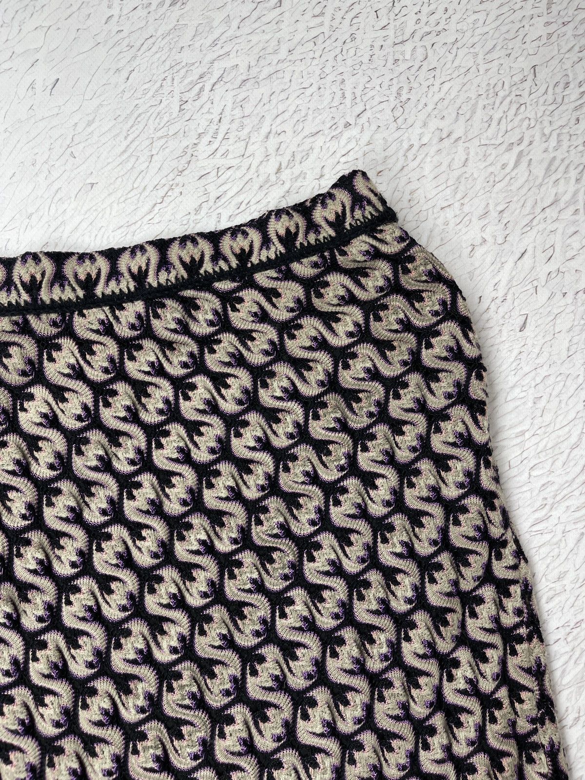 Missoni Missoni multilogo wool cashmere angora midi skirt size S Size 27" / US 4 / IT 40 - 11 Thumbnail