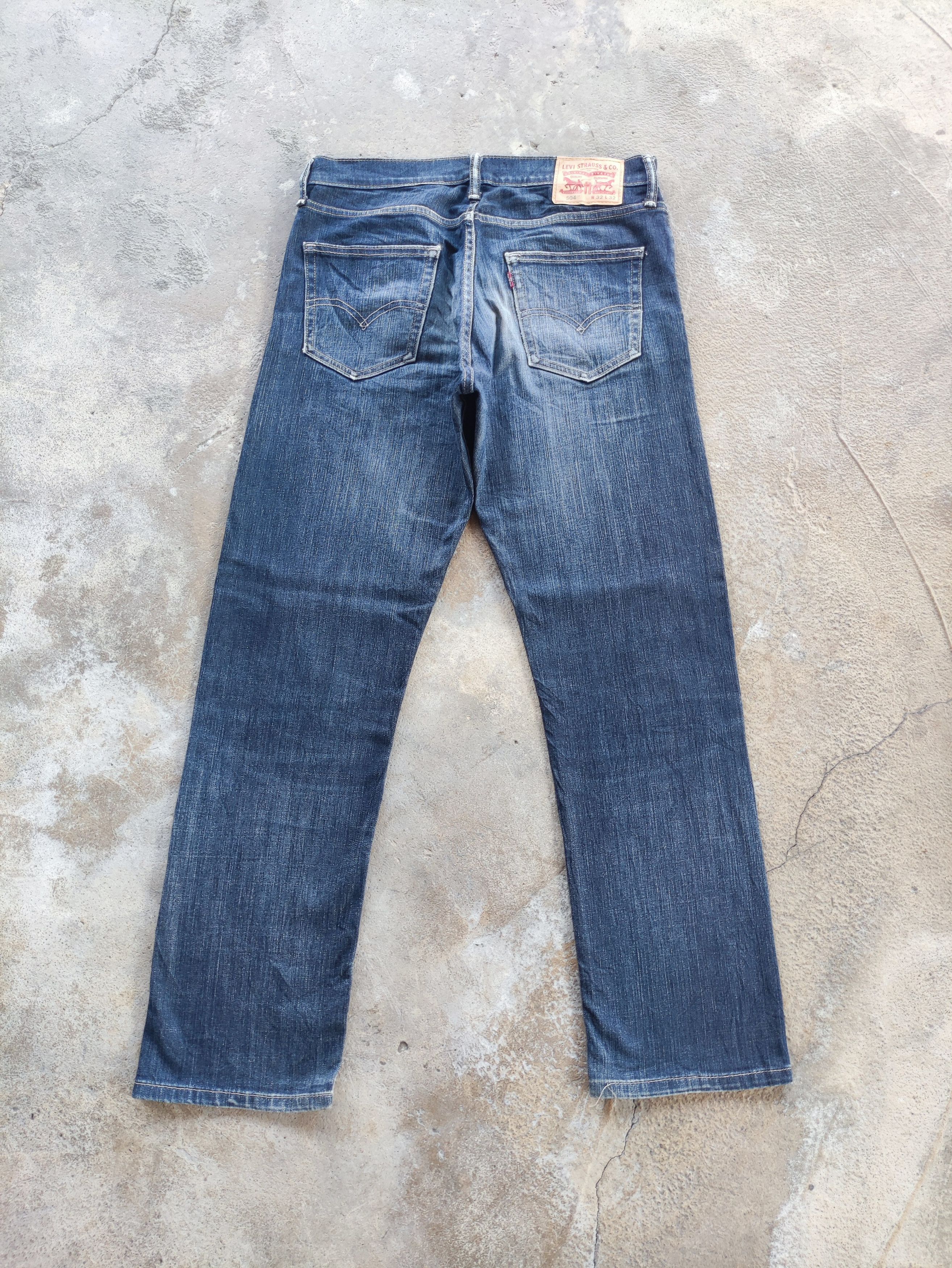 Jean × Levi's W32 VINTAGE LEVI’S 504 DISTRESSED FADED JEANS PANTS DENIM Size US 32 / EU 48 - 8 Thumbnail