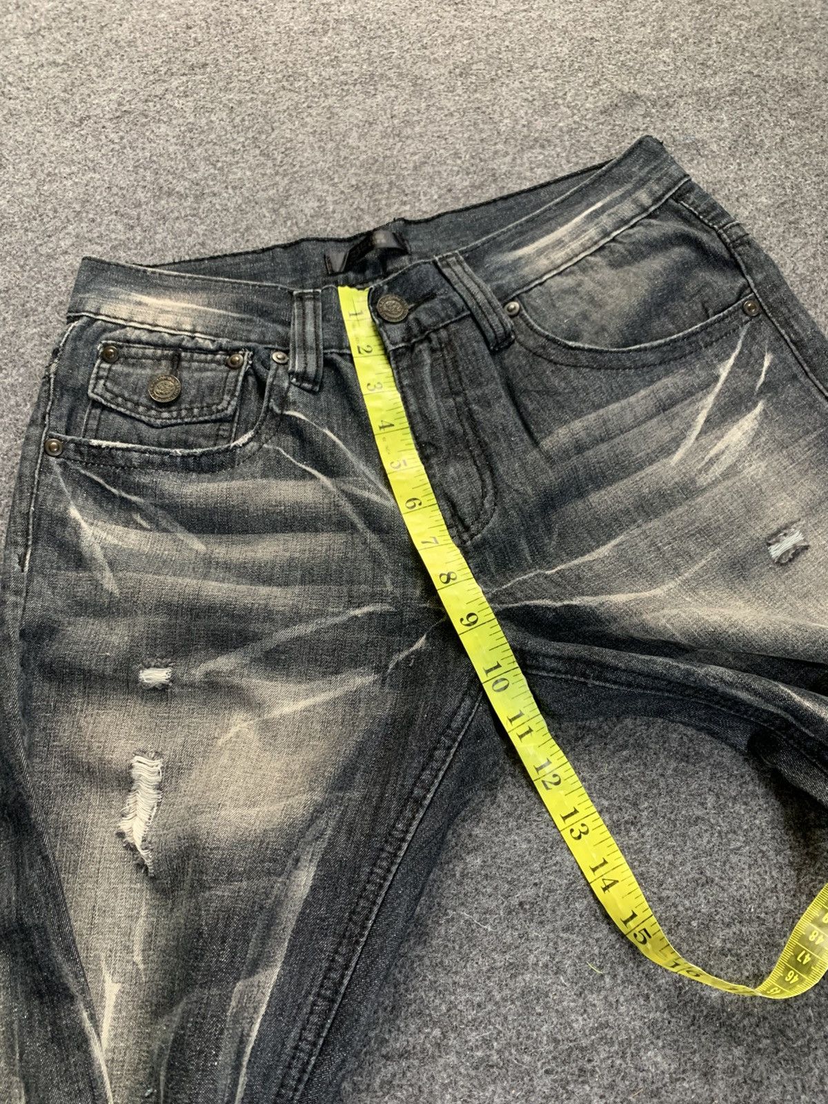 Isamu Katayama Backlash Lace up blackbaccara pant vkei style japanese brand Size US 30 / EU 46 - 16 Thumbnail