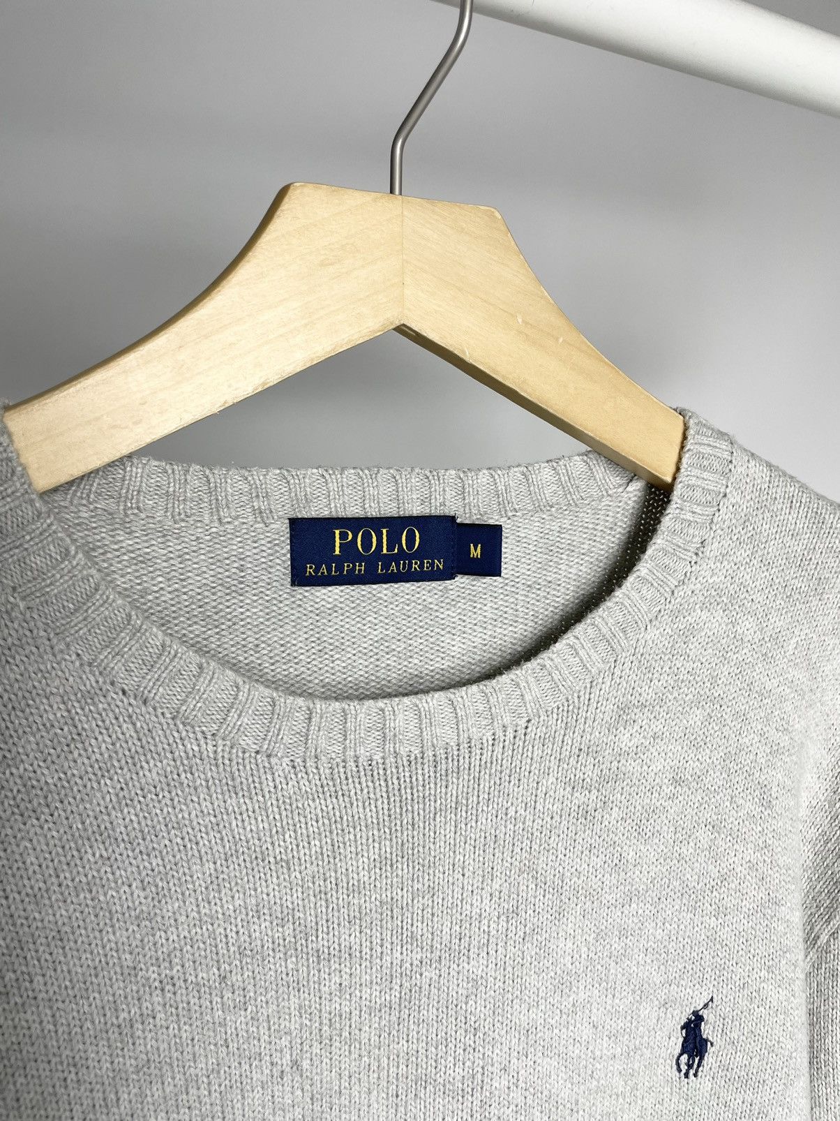Polo Ralph Lauren Polo by Ralph Lauren ( Size M ) Vintage Beige Knit Sweater Size US M / EU 48-50 / 2 - 5 Thumbnail