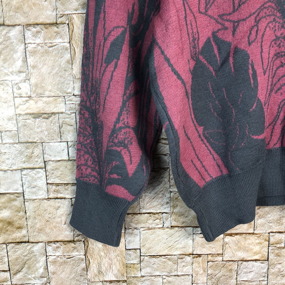 Homespun Knitwear Remminal Pink vintage art sweatshirt Knitwear #A309 Size XS / US 0-2 / IT 36-38 - 7 Thumbnail