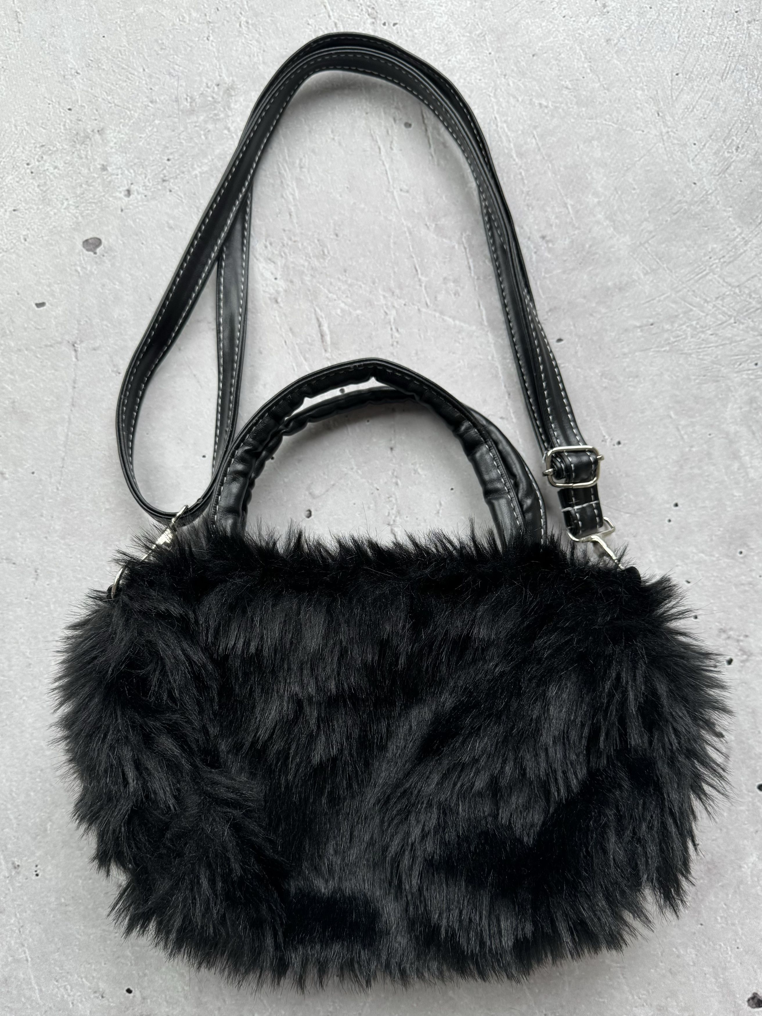 Other Vintage Faux Fur Japanese Style Handle Bags Size ONE SIZE - 2 Thumbnail