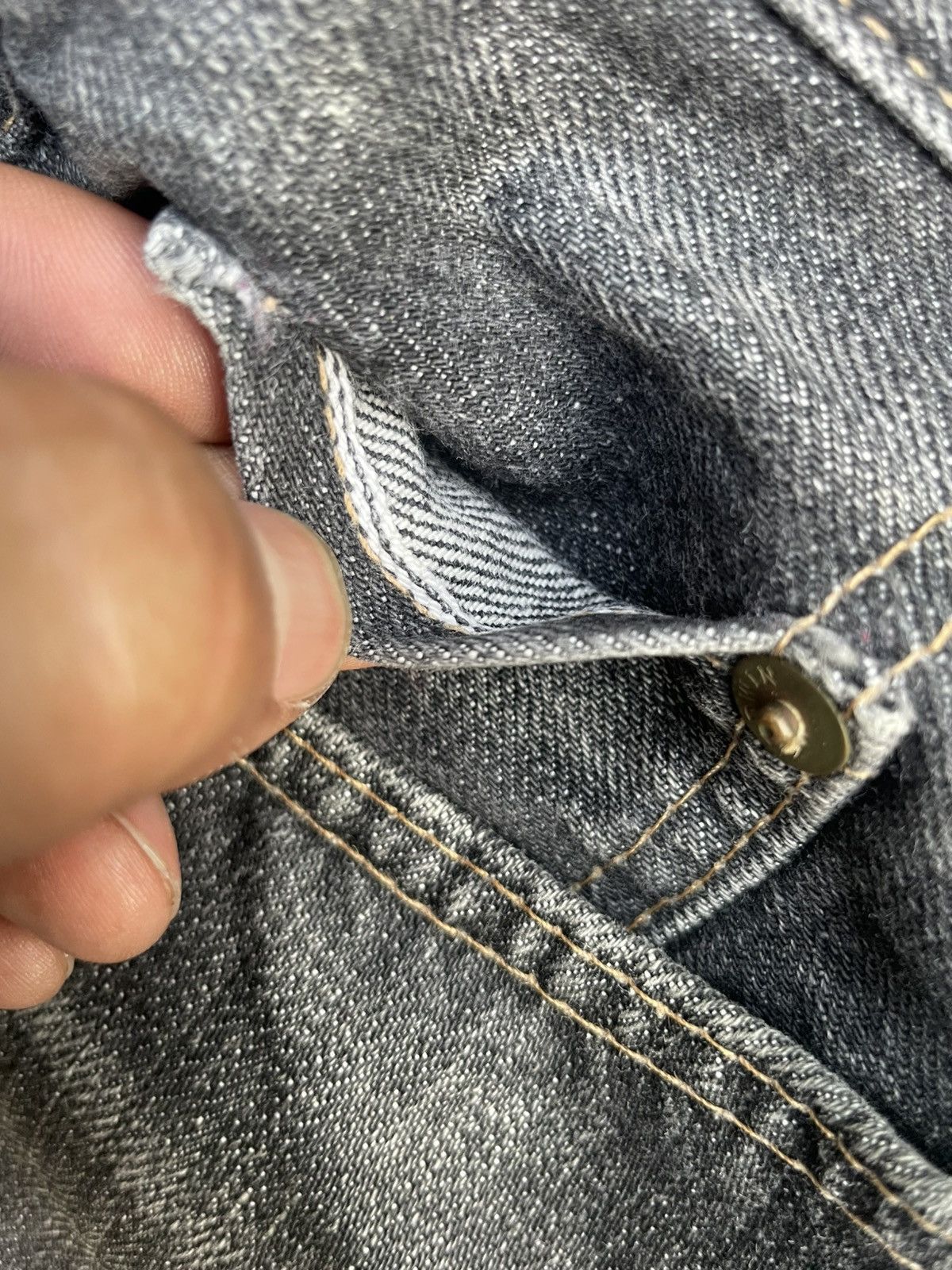 Edwin Vintage Edwin 505XX Selvedge Jeans Size US 31 - 21 Thumbnail