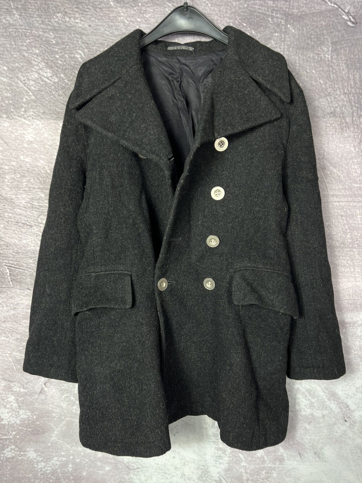 Flandre Sellection Formal Japan Made Collared Wool Coat