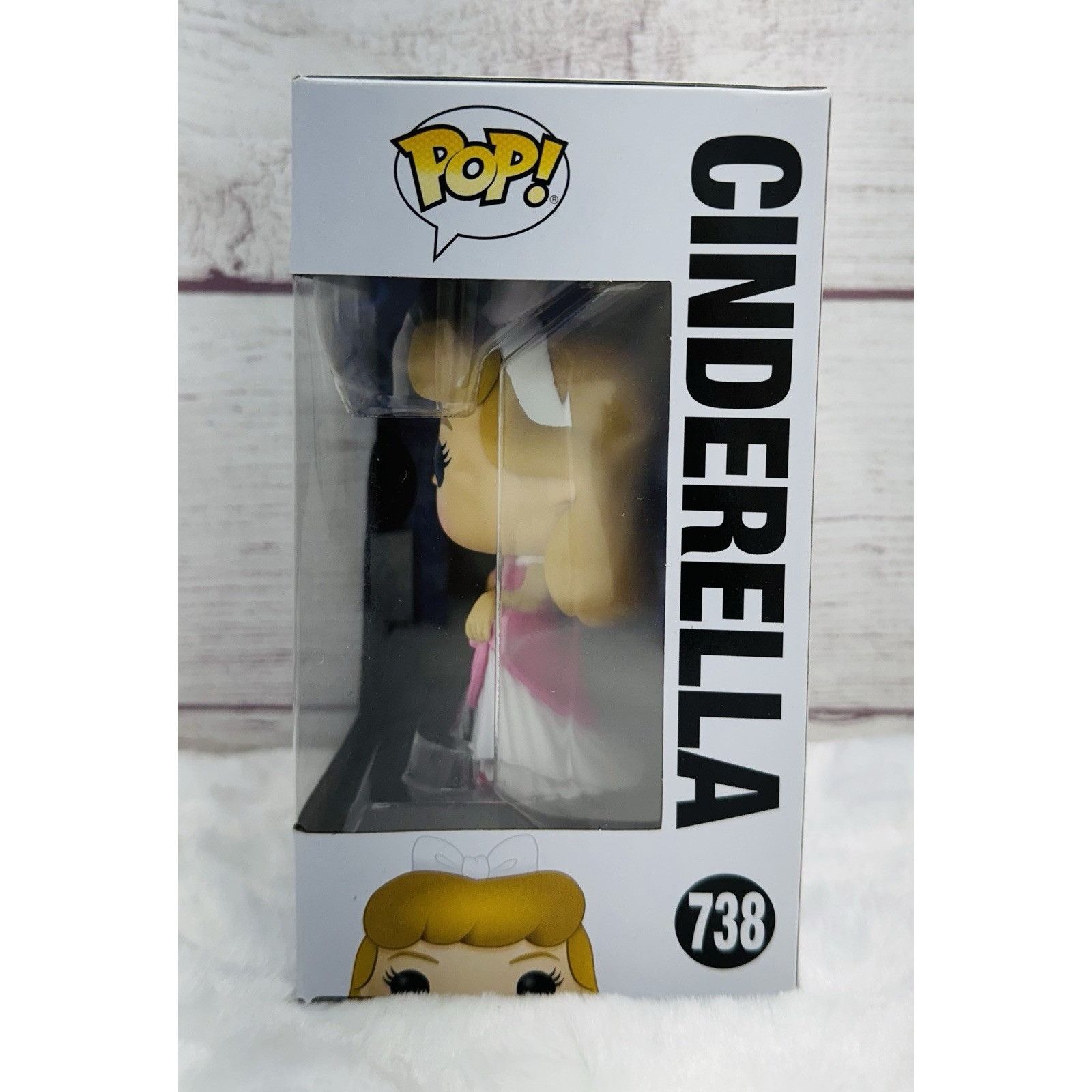Disney Funko Pop! Disney Princess Cinderella in Pink Dress Vinyl Fi Size ONE SIZE - 2 Thumbnail
