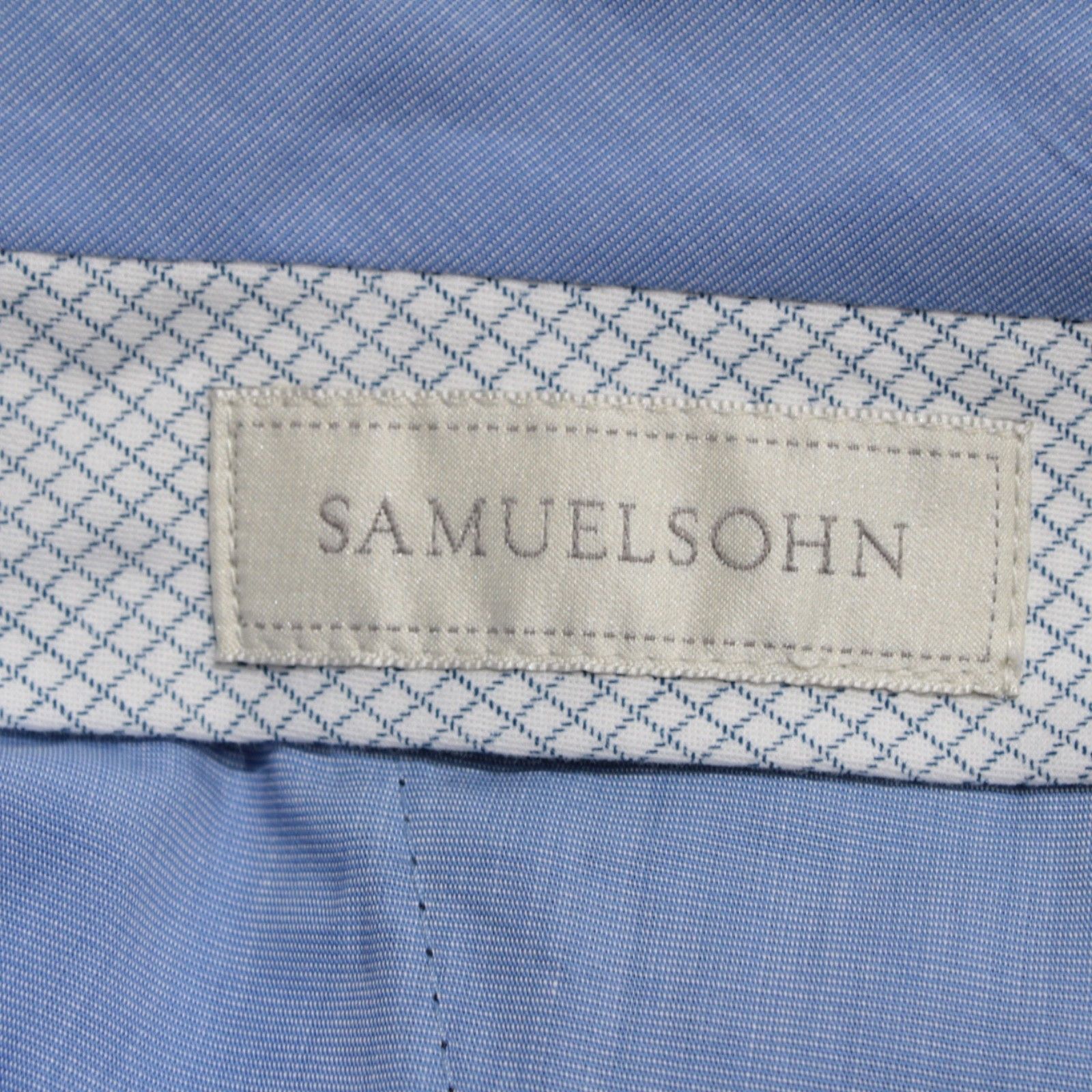 Samuelsohn Samuelsohn New with tags Dress Pants Size 42 US In Black Size US 42 / EU 58 - 5 Thumbnail