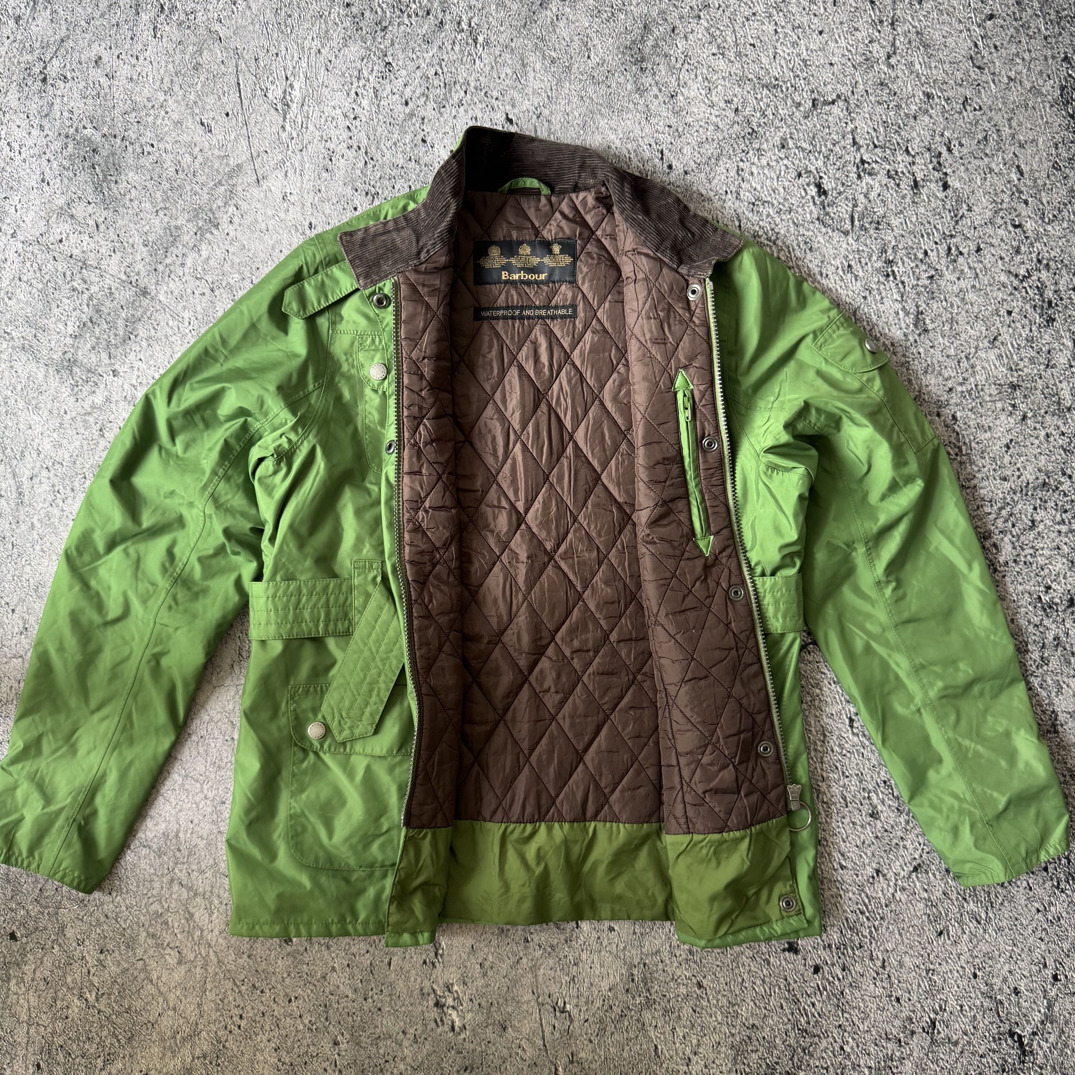 Barbour Barbour International Nylon Biker Jacket Size M / US 6-8 / IT 42-44 - 5 Thumbnail