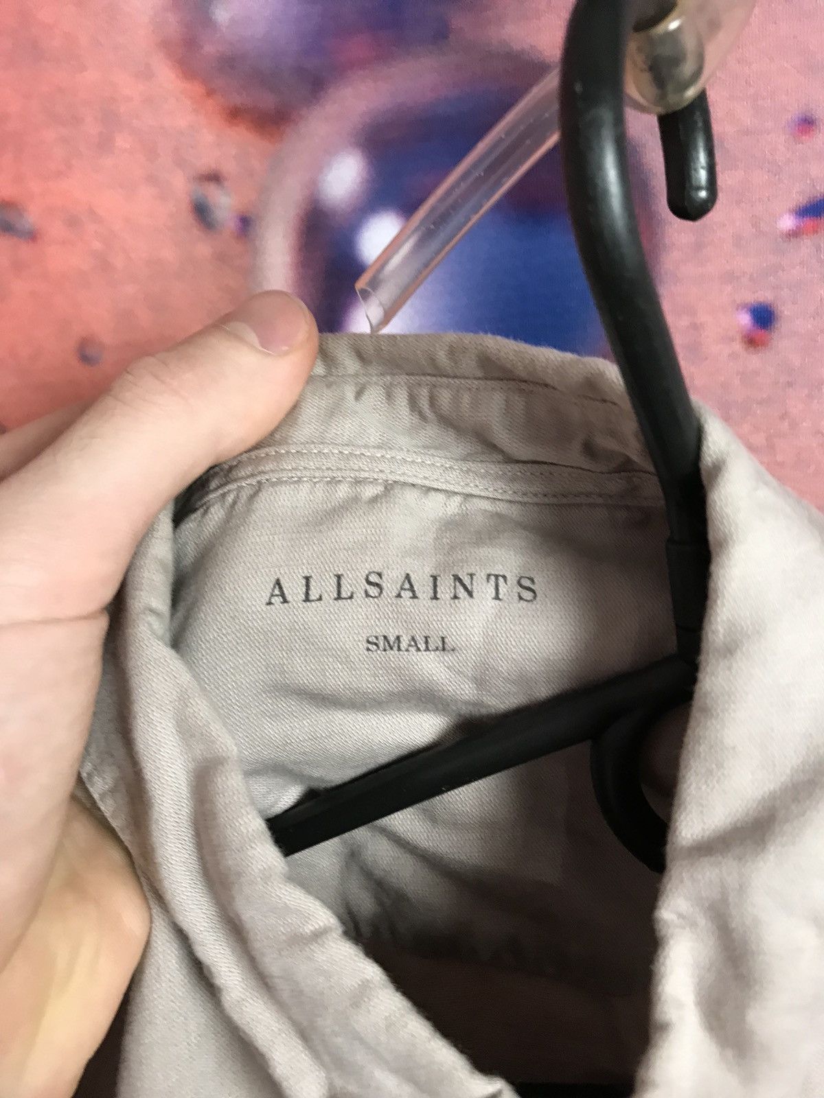 Allsaints Allsaints luxury streetwear linen shirt Size US M / EU 48-50 / 2 - 3 Thumbnail