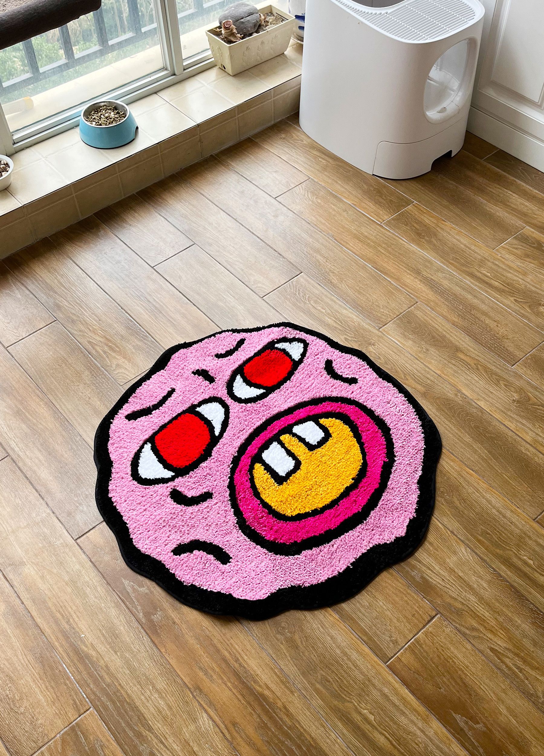 Other Cherry Bomb Cartoon Handmade Tufted Carpet Size ONE SIZE - 4 Thumbnail