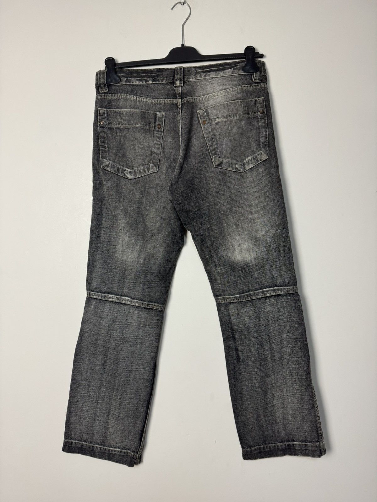 Japanese Brand Japanese Style Panelled Vintage Denim Jeans Avant Garde Size US 33 - 9 Thumbnail