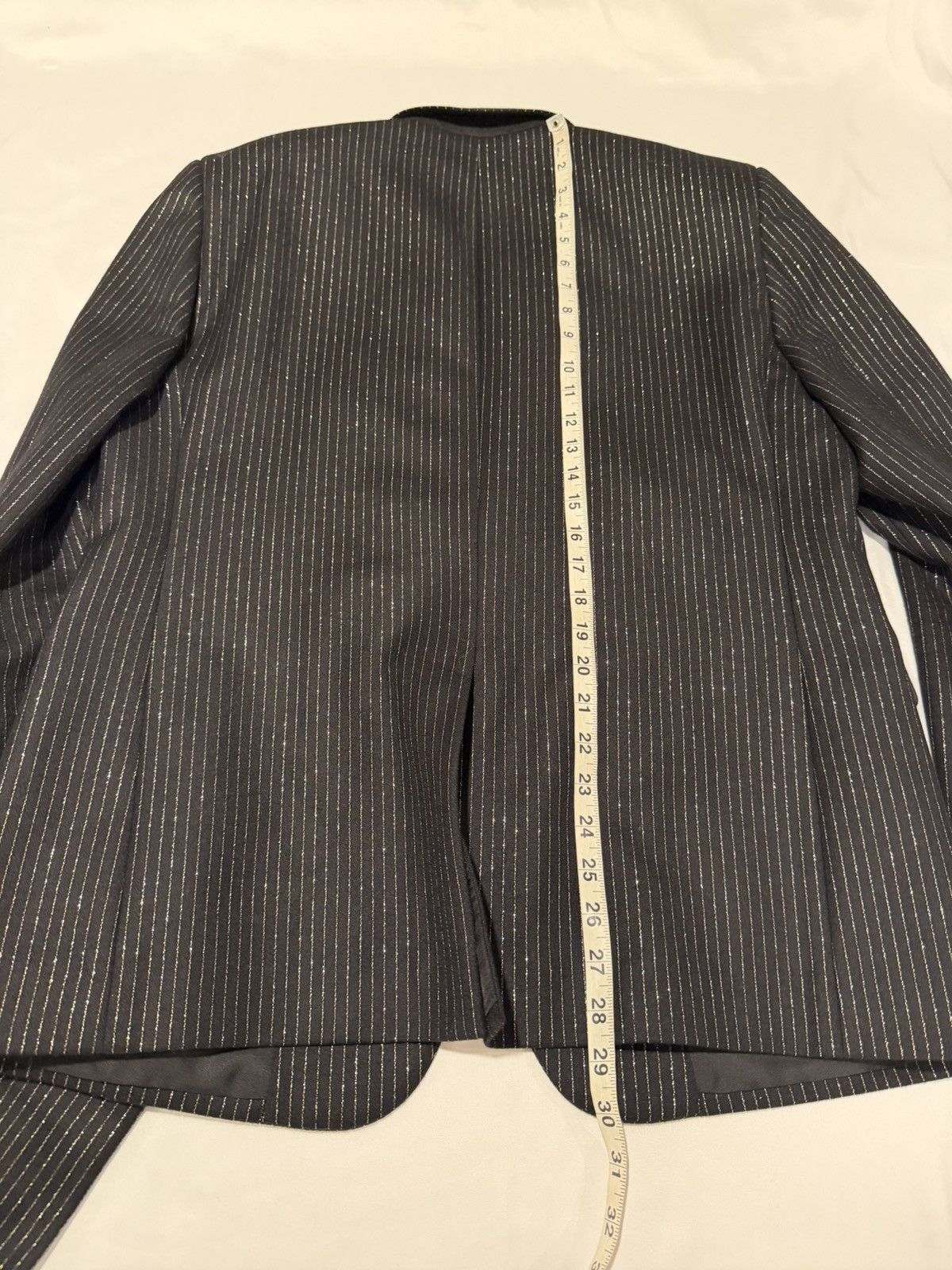 Saint Laurent Paris Saint Laurent mens gold stripes suit. 54/44. $4400 Size 44R - 9 Thumbnail