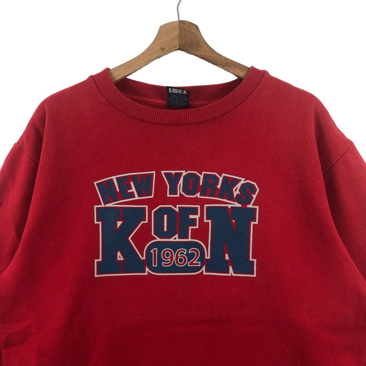 Vintage Vintage NEW YORK MONTANA K Of N Every Team Sweatshirt Size US L / EU 52-54 / 3 - 2 Thumbnail