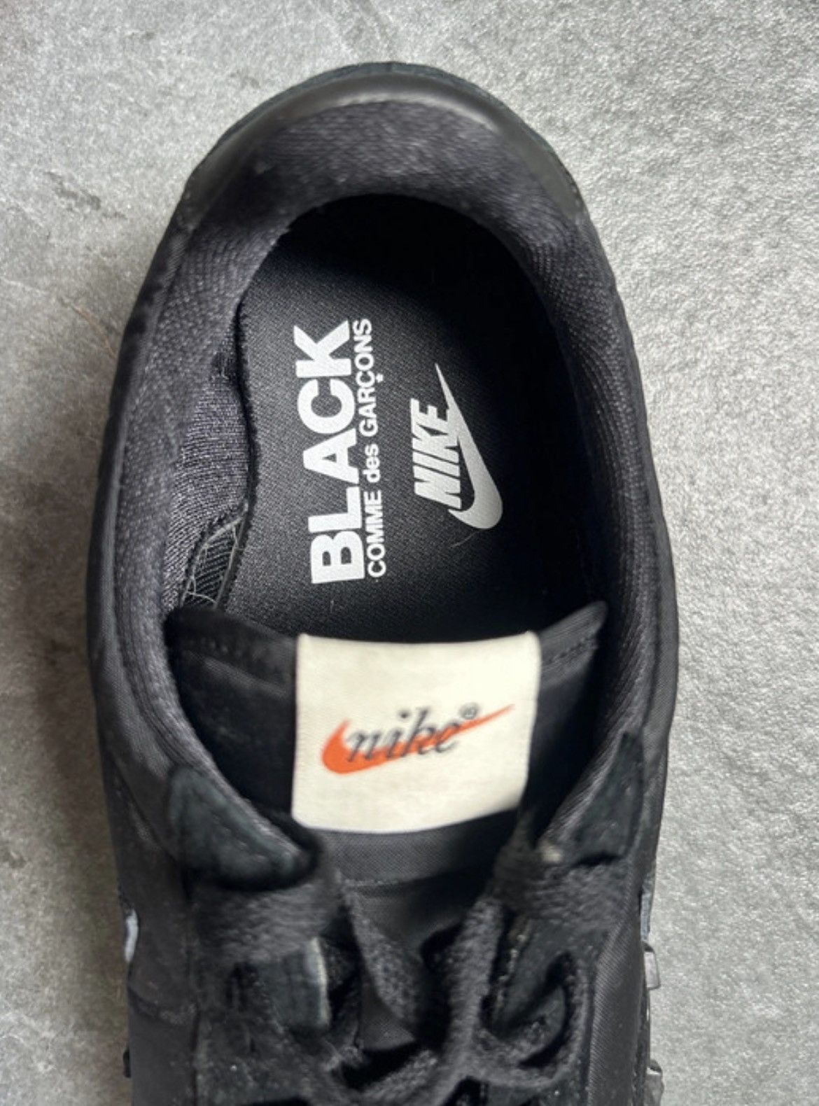 Comme des Garcons × Nike Nike Waffle Racer 17 Comme des Garcons Black sneakers Size US 10 / EU 43 - 5 Thumbnail