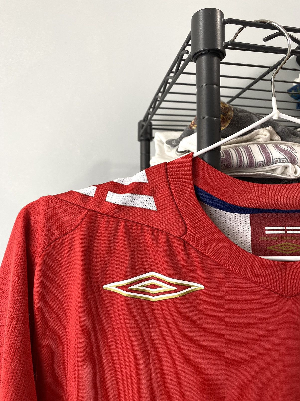 Umbro Vintage 06-08 Umbro England Soccer Jersey T Shirt Size US M / EU 48-50 / 2 - 4 Thumbnail