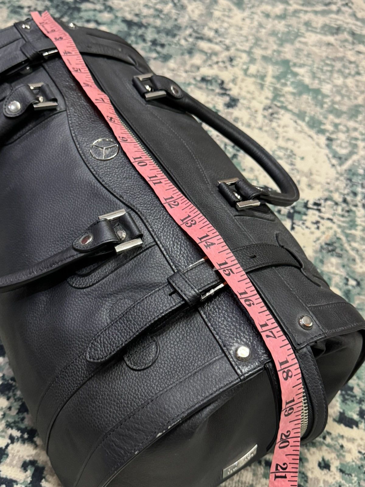 Mercedes-Benz GOLD PFEIL X MERCEDES BENZ FULL LEATHER BOSTON BAG Size ONE SIZE - 7 Thumbnail
