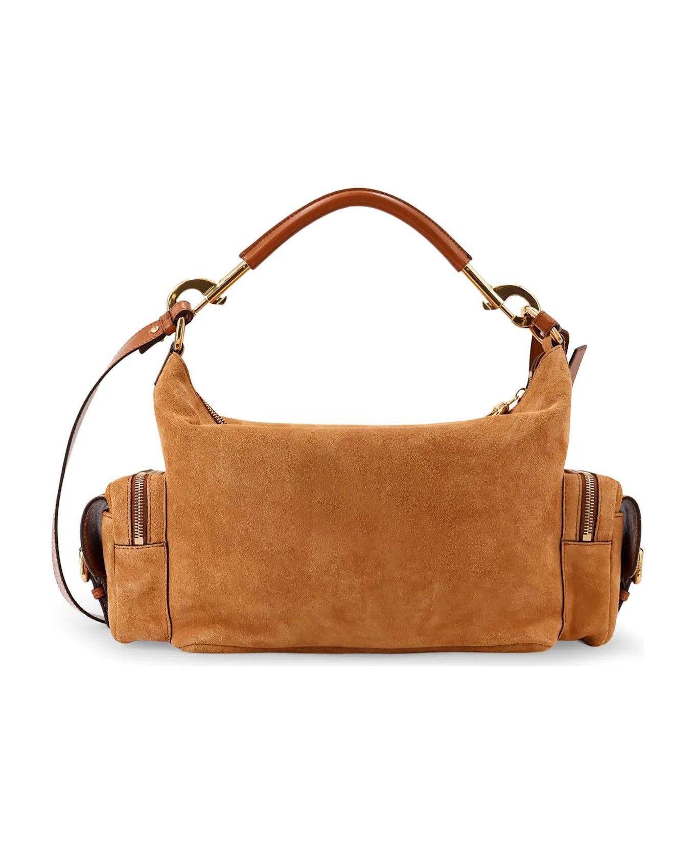 Chloe o1loc1c10126 Size: OS / Medium Double Carry Bag in Tan Size ONE SIZE - 2 Thumbnail