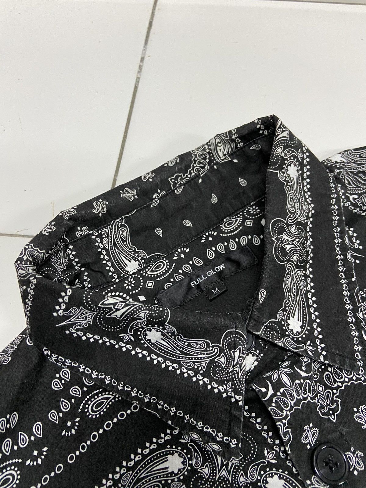 Japanese Brand FULL GLOW BANDANA BUTTON UP SHIRT INSPIRED KAPITAL Size US M / EU 48-50 / 2 - 7 Thumbnail