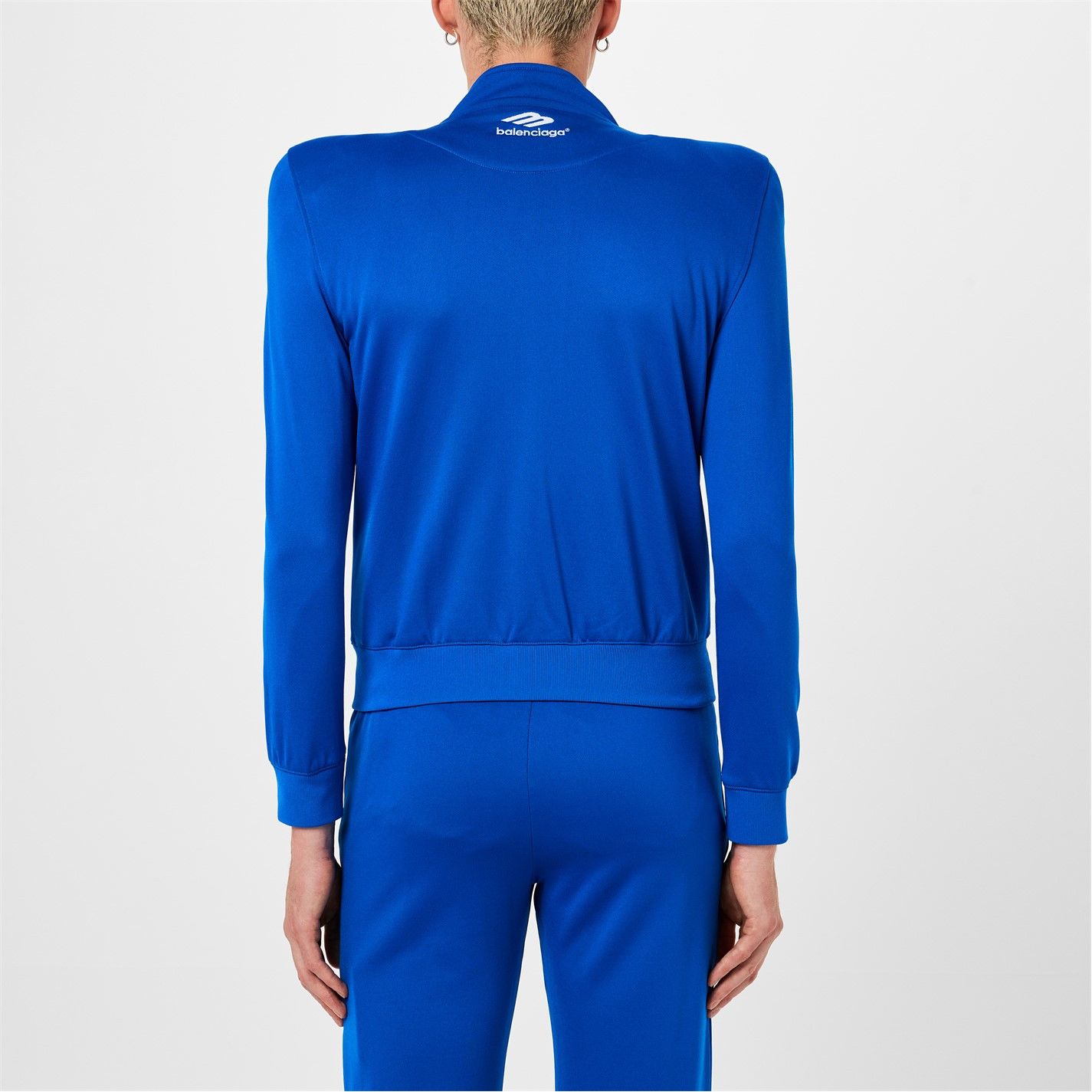 Balenciaga o1g2r1mq0226 Tracksuit Jacket in Blue Size US M / EU 48-50 / 2 - 4 Thumbnail