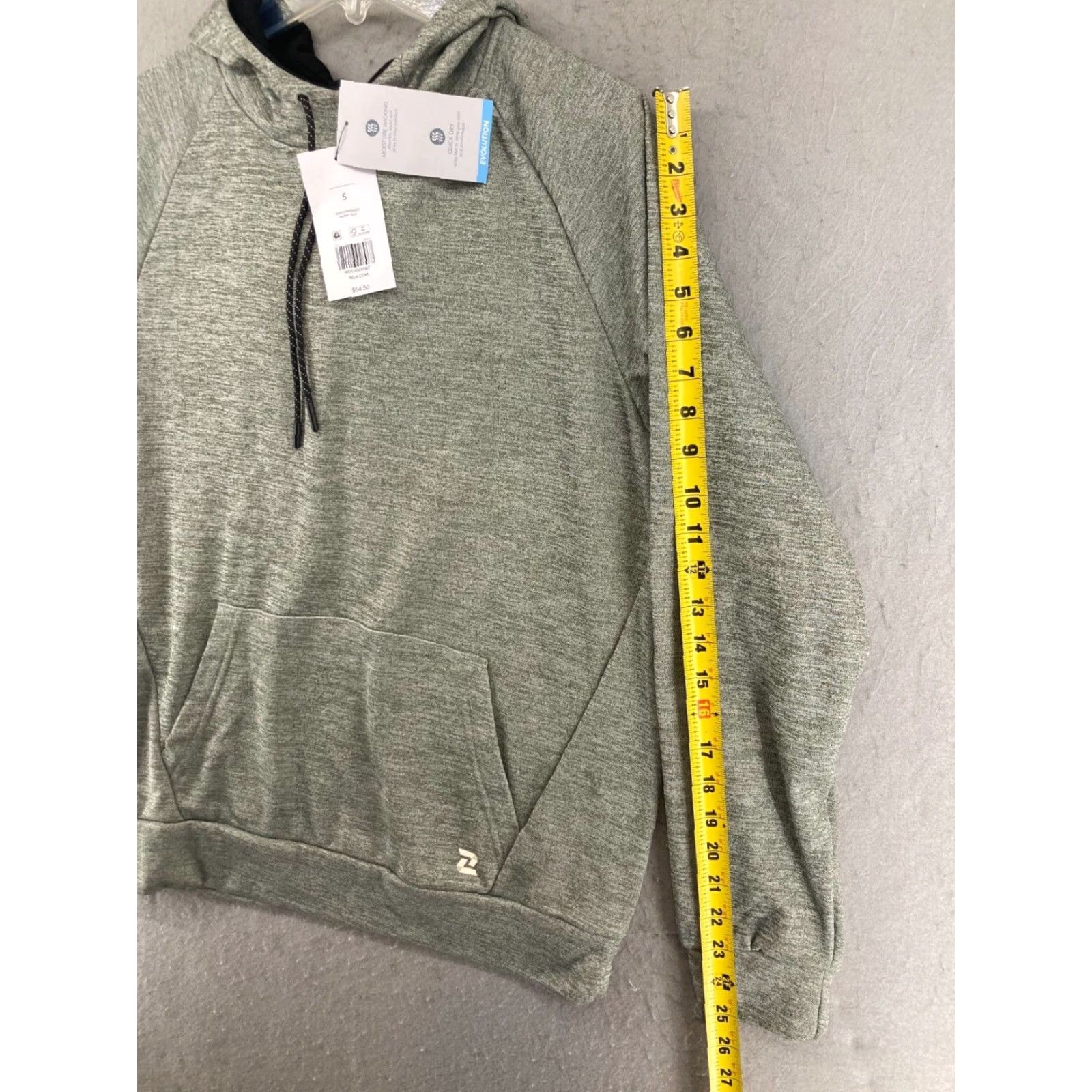 Vintage Zelos Mens Hoodie Small Green NWT Running Atheletic Size US S / EU 44-46 / 1 - 4 Thumbnail