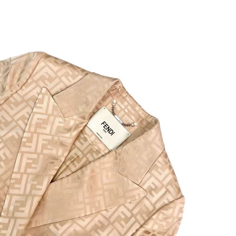 Fendi Fendi Old-fashioned full-print suit Size 36R - 3 Thumbnail