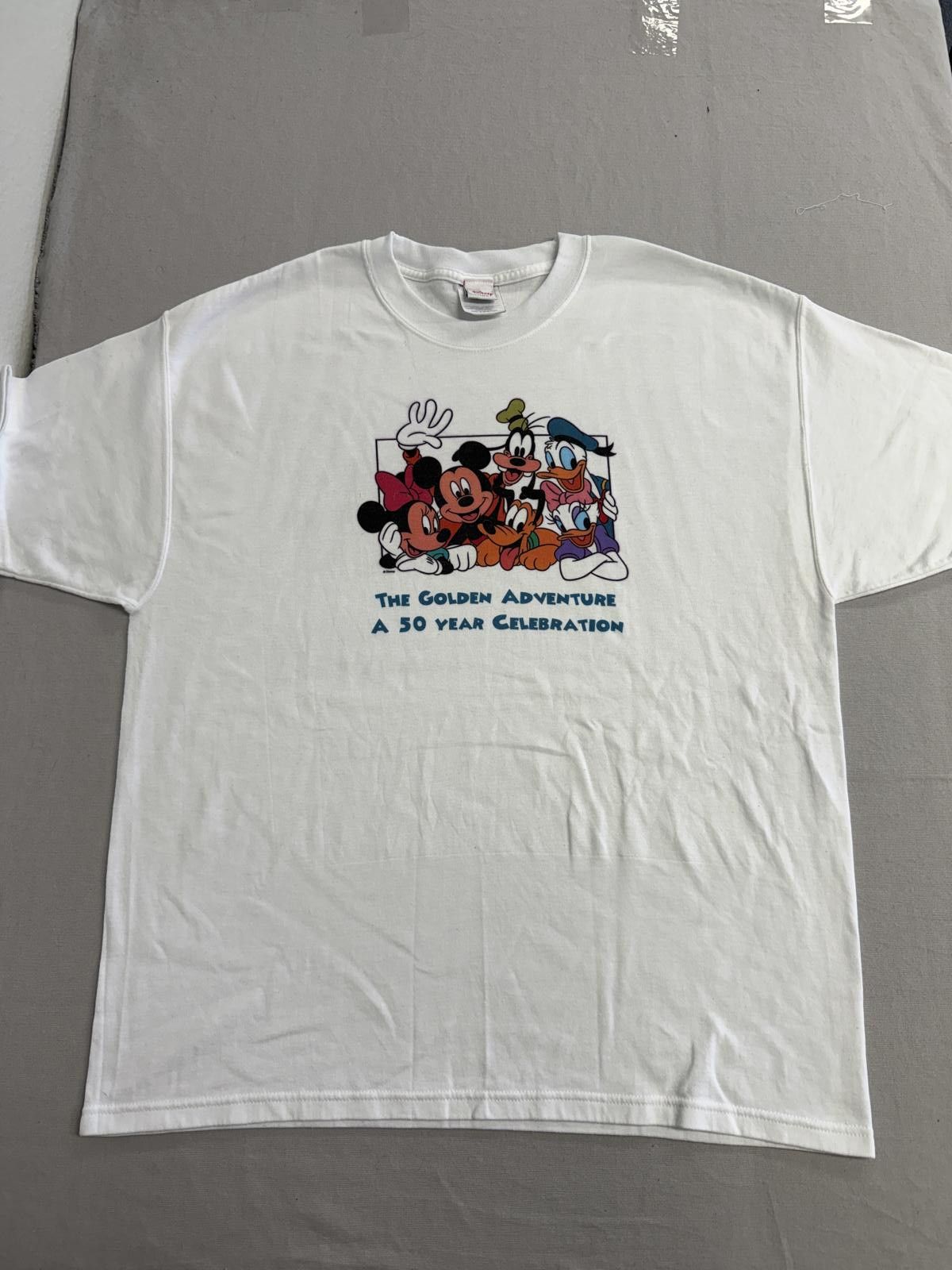 Disney Mickey & Friends Tshirt Golden Adventure 50 Year Celebration Size US XL / EU 56 / 4 - 1 Thumbnail