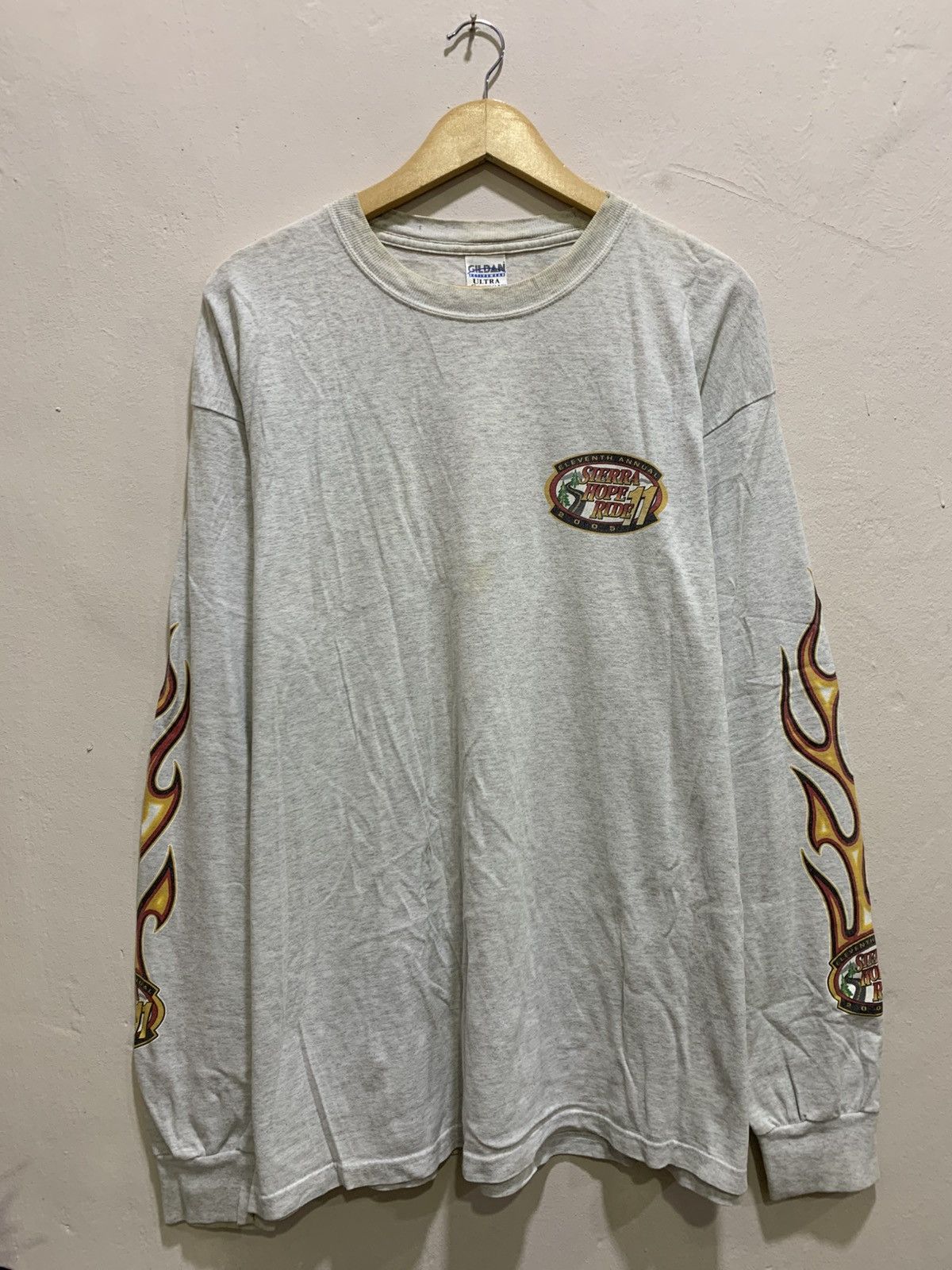 Vintage Rare Vintage 2005 Elevent Anual Flame Tee Shirt Size US XL / EU 56 / 4 - 2 Thumbnail