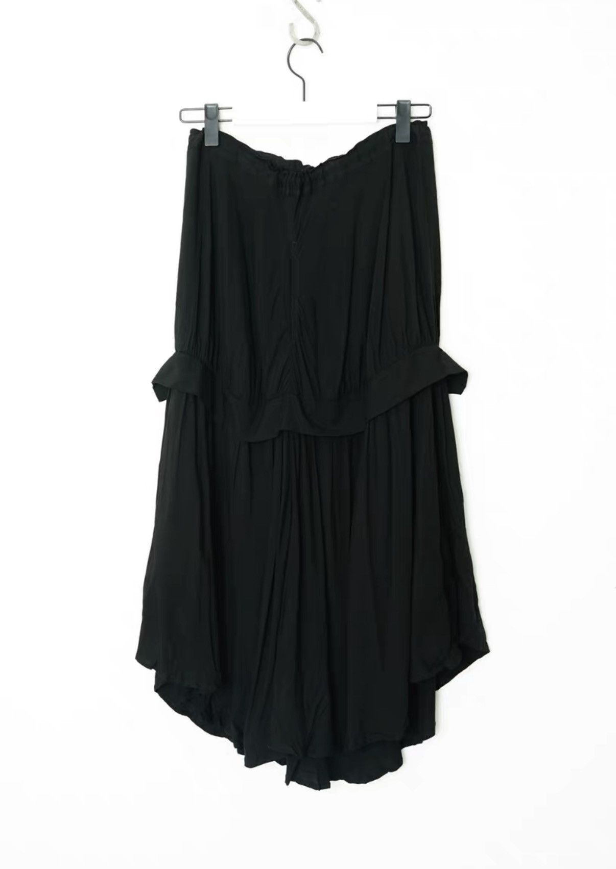 Yohji Yamamoto Yohji Yamamoto Rayon Pleated Skirt Size S / US 4 / IT 40 - 6 Thumbnail