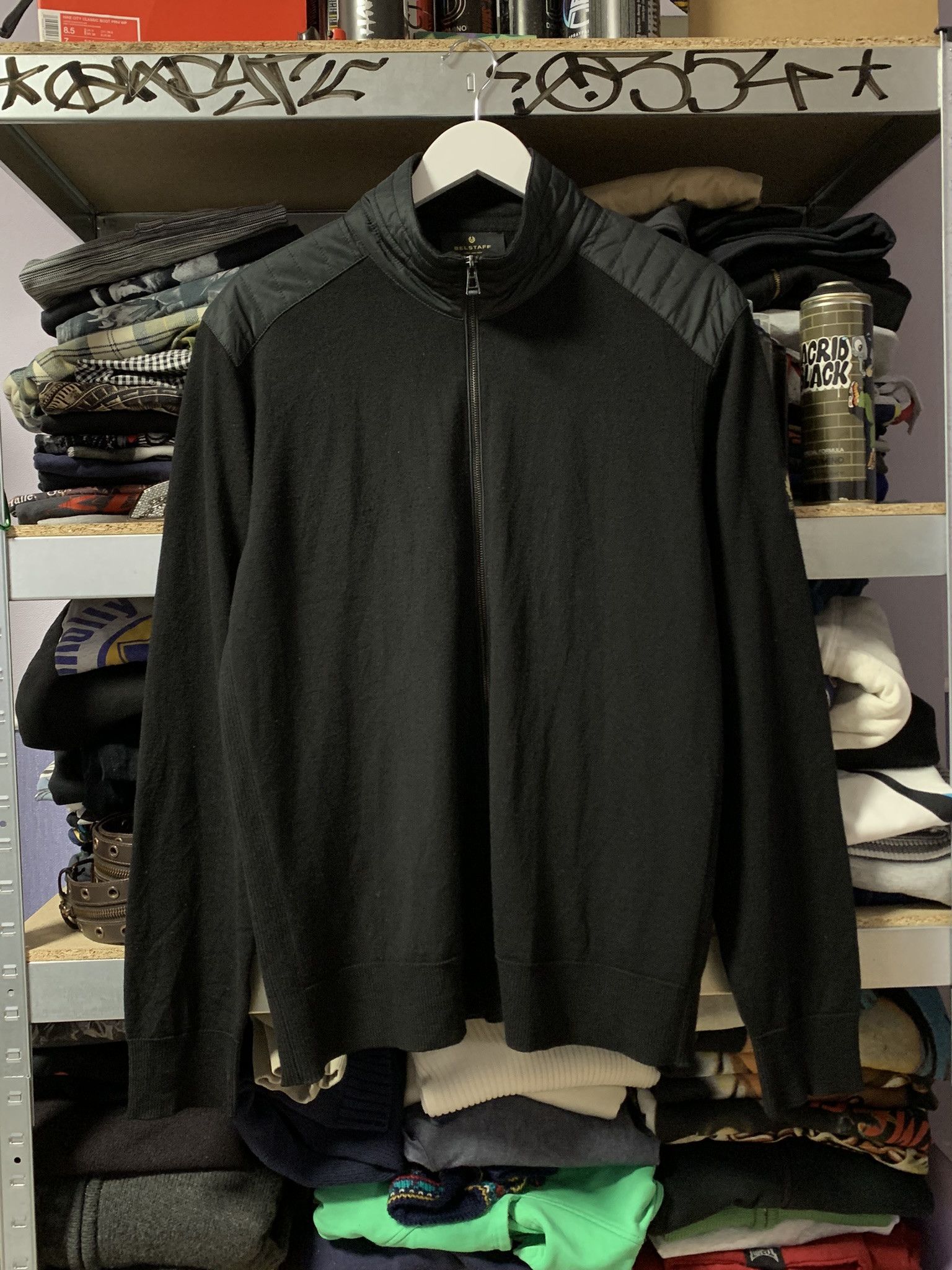 Belstaff Men's Belstaff Merino Kelby Zip Cardigan XXL Size US XXL / EU 58 / 5 - 1 Thumbnail