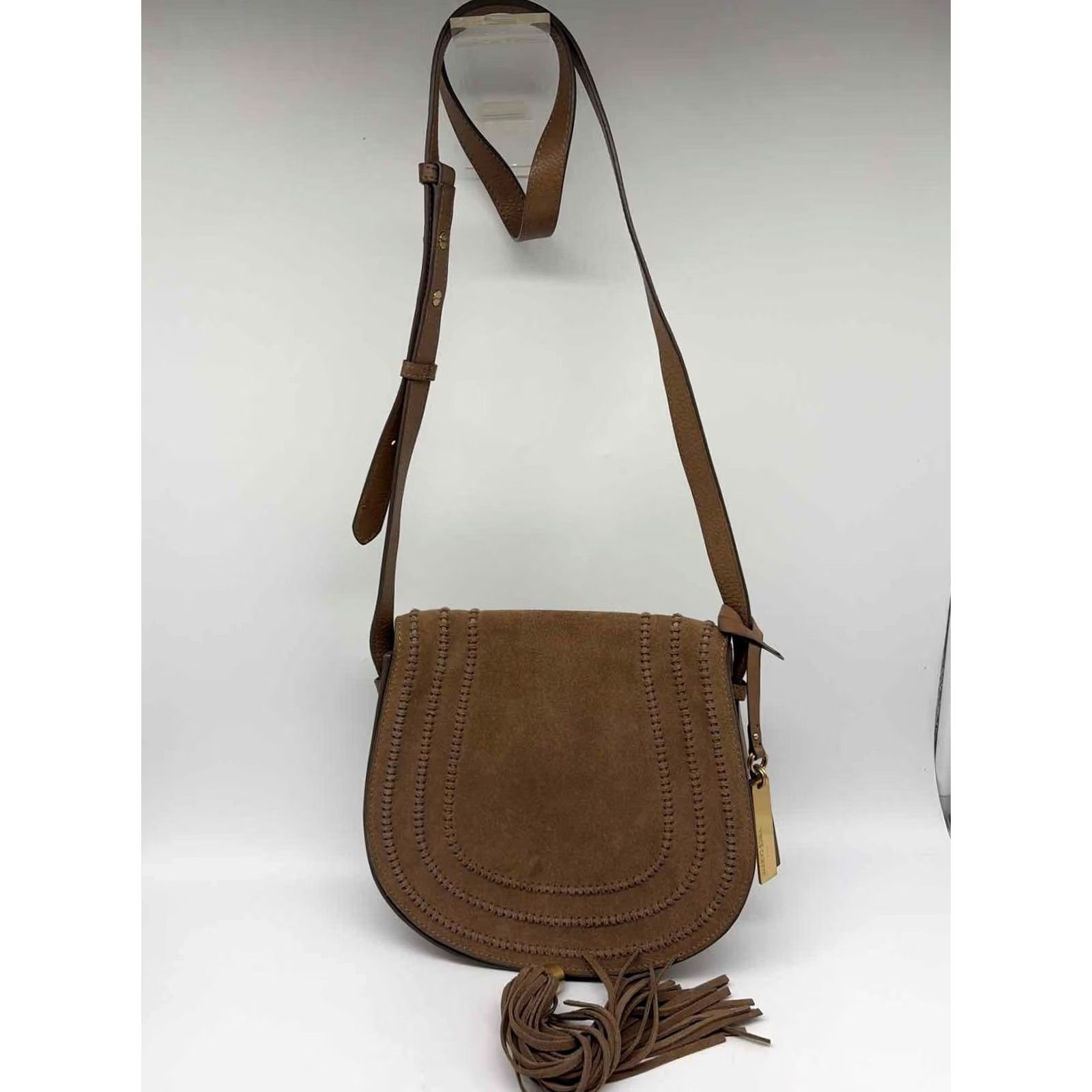 Vince Camuto Vince Camuto Brown Crossbody Pre-Owned Size ONE SIZE - 2 Thumbnail