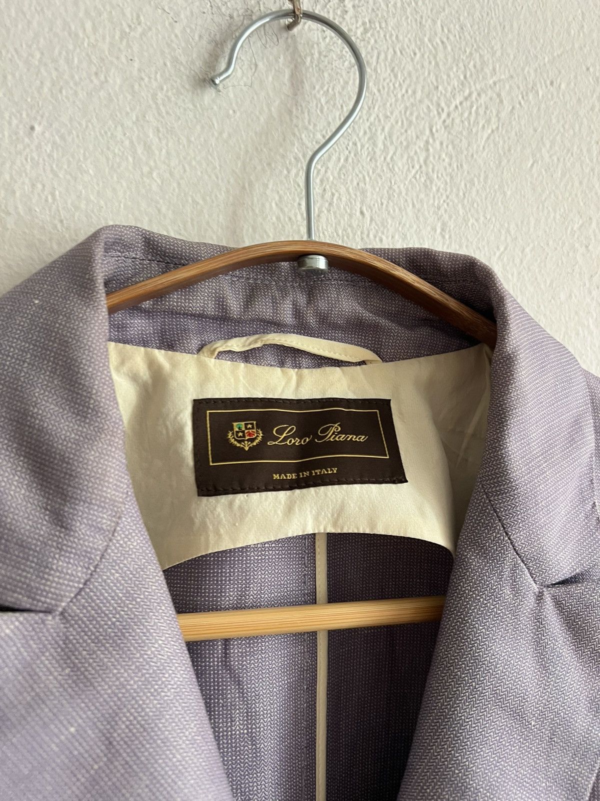 Loro Piana Loro Piana classic blazer with zip up pockets Size L / US 10 / IT 46 - 2 Thumbnail