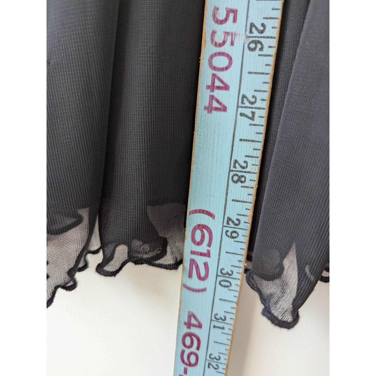 & Other Stories Speechless Black Midi Dress Pink bow Sheer lined Semi formal Size M / US 6-8 / IT 42-44 - 5 Thumbnail
