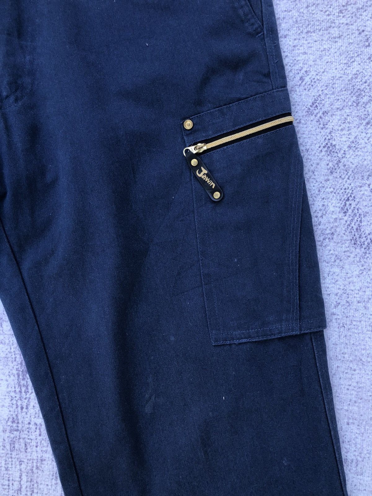 Japanese Brand Unbrand Workers Cargo Pants Multipocket Faded Colour Size US 28 / EU 44 - 5 Thumbnail