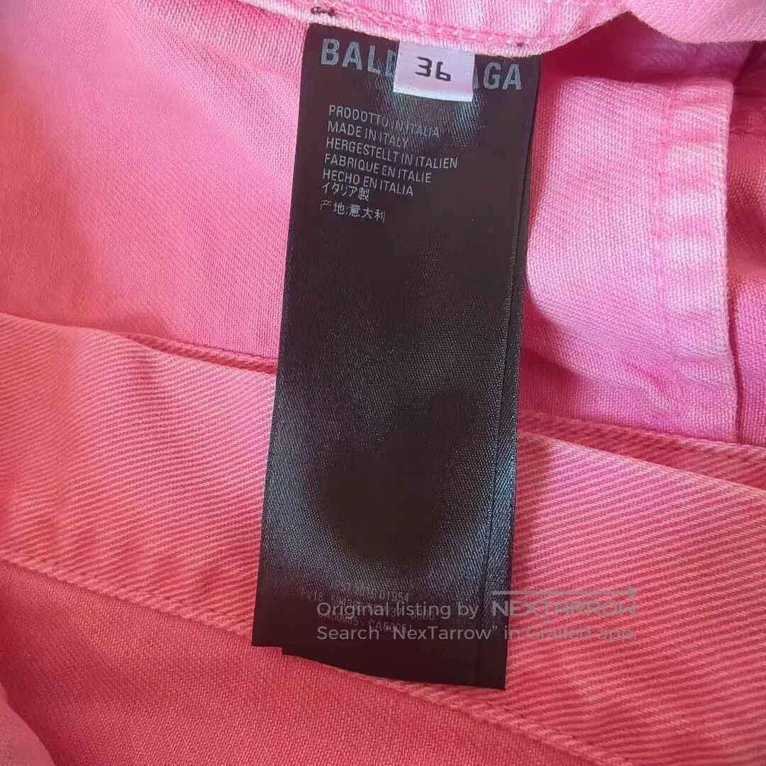 Balenciaga Balenciaga Chest Logo Denim Jacket. Size US S / EU 44-46 / 1 - 4 Thumbnail