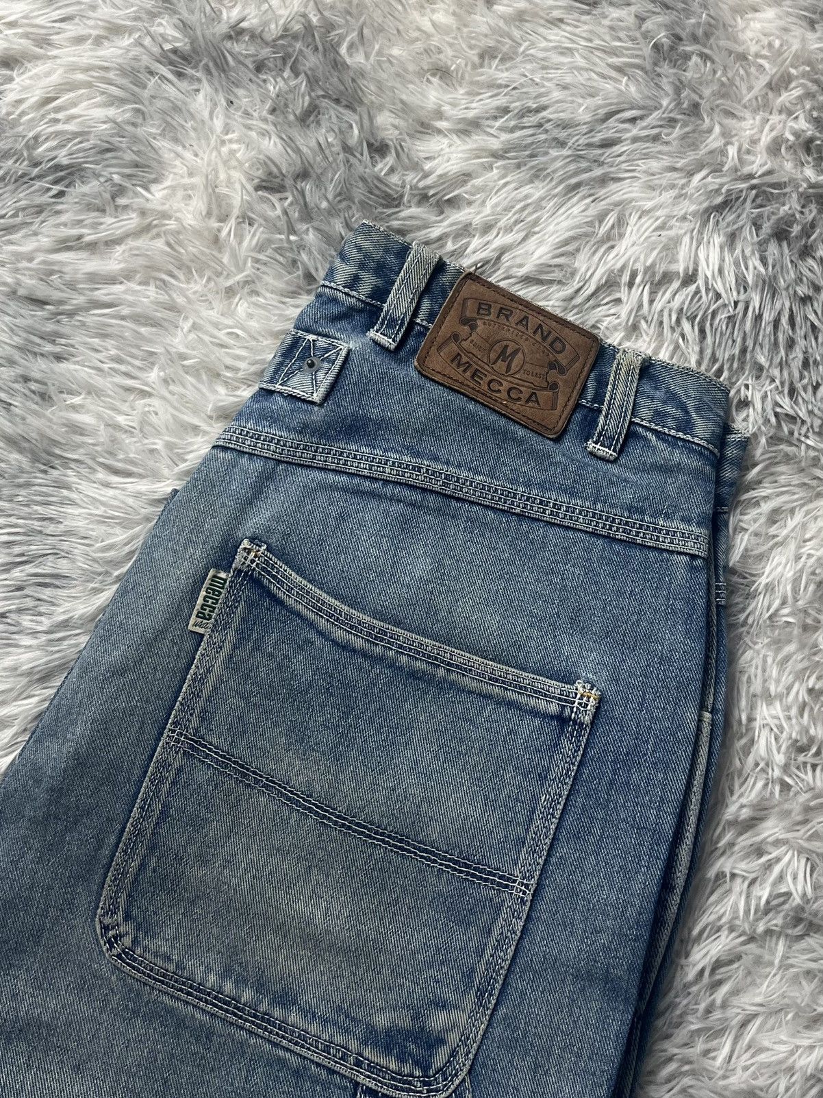Mecca Vintage Mecca carpenter jeans pants Size US 34 / EU 50 - 2 Thumbnail