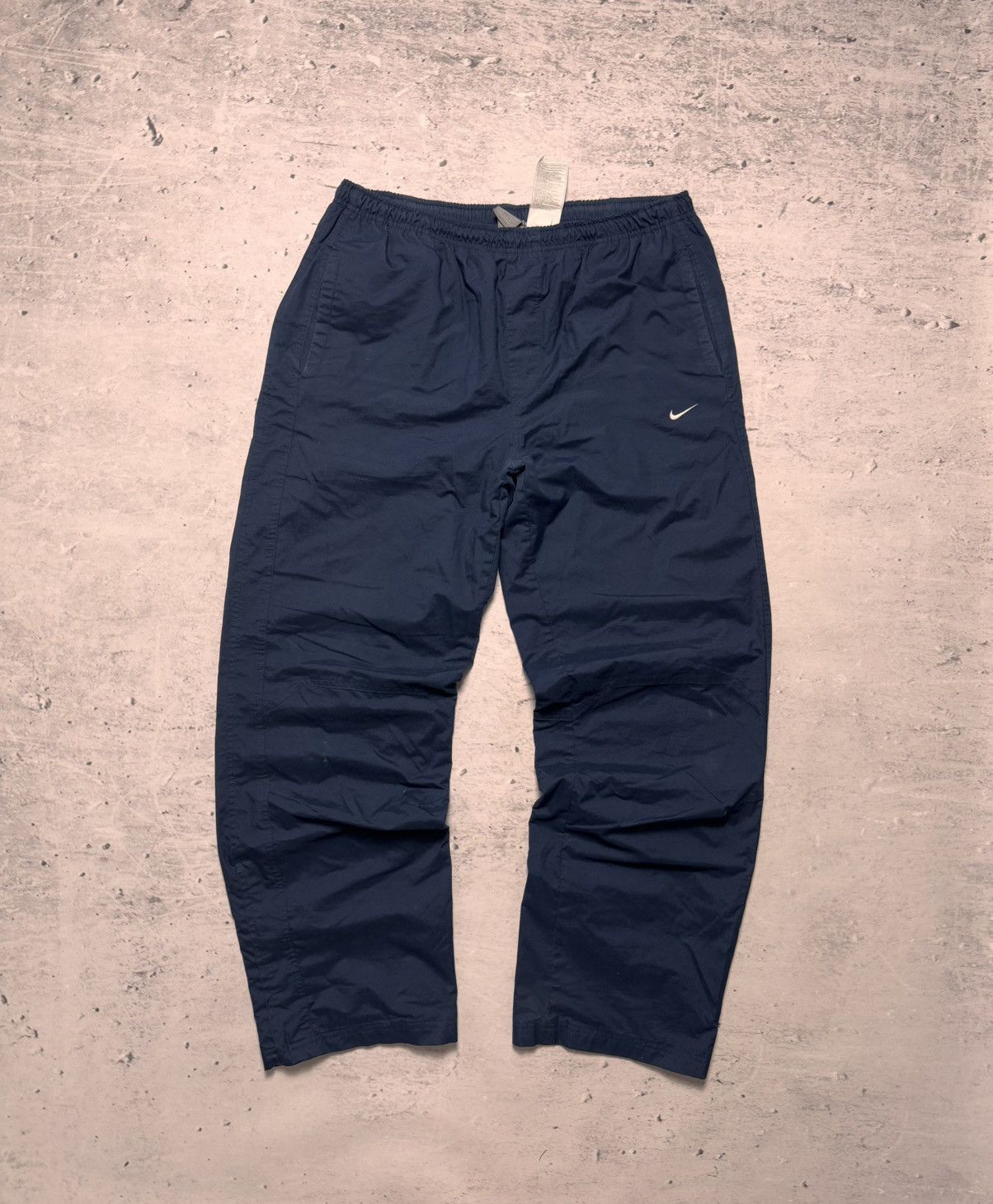 Nike × Vintage NIKE VINTAGE BASIC LOGO OVERSIZE BAGGY PANTS Size US 34 / EU 50 - 2 Thumbnail