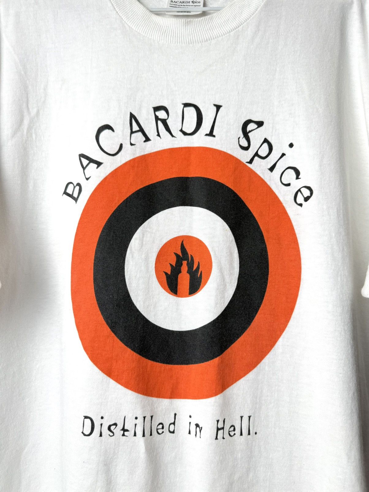 Vintage 90’s Vintage Bacardi Space Alcohol T Shirt Coors Budweiser Size US XL / EU 56 / 4 - 5 Thumbnail