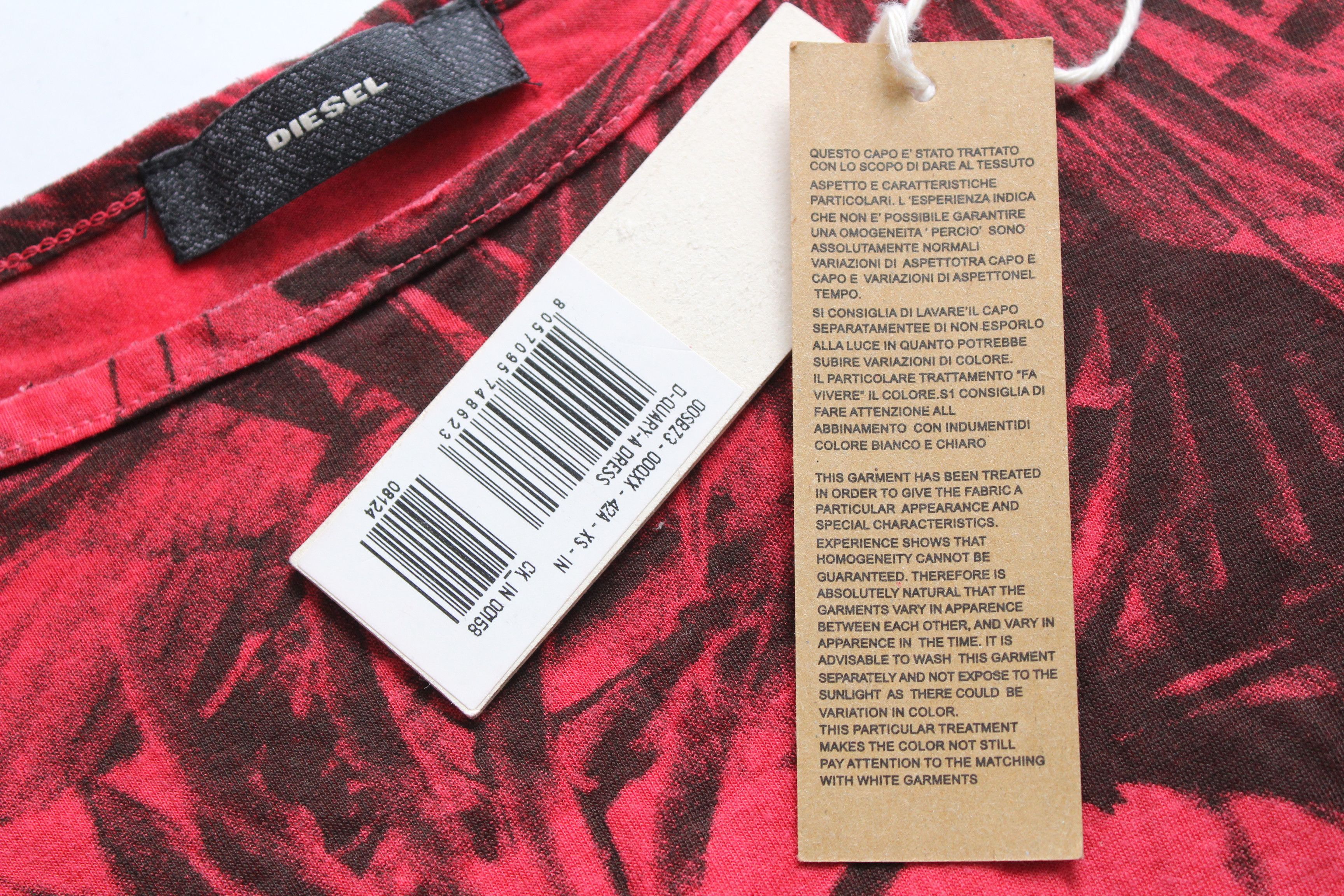 Diesel Diesel Dress Womens Size XS Vintage Rare Hype Size XS / US 0-2 / IT 36-38 - 13 Thumbnail