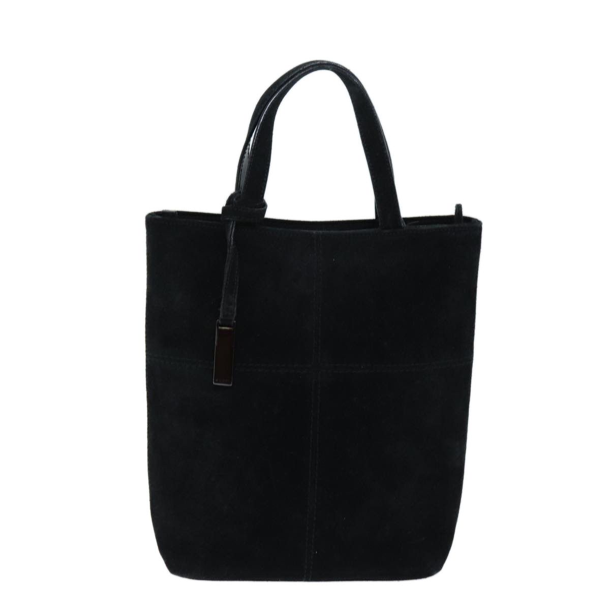 Gucci Sylvie Black Suede Handbag (Pre-Owned) Size ONE SIZE - 1 Thumbnail