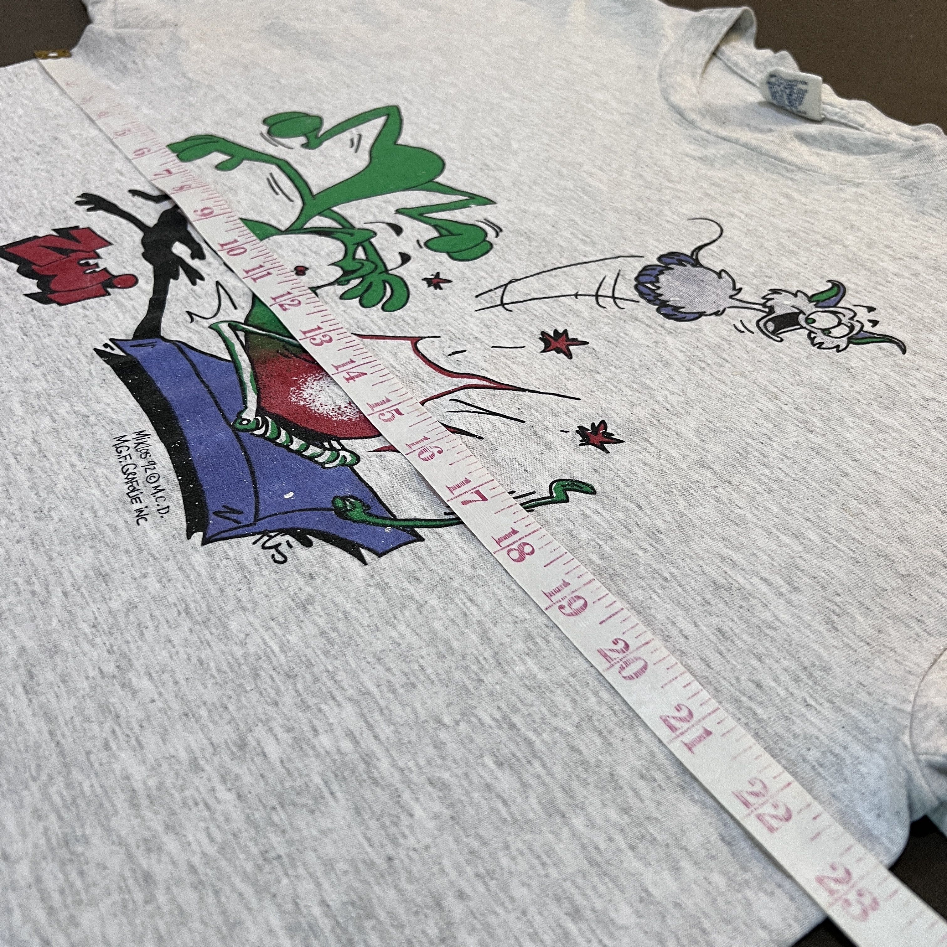 Vintage Vintage 90s ZWI Cartoon comic Graphic Tee XL Funny Size US XL / EU 56 / 4 - 8 Thumbnail