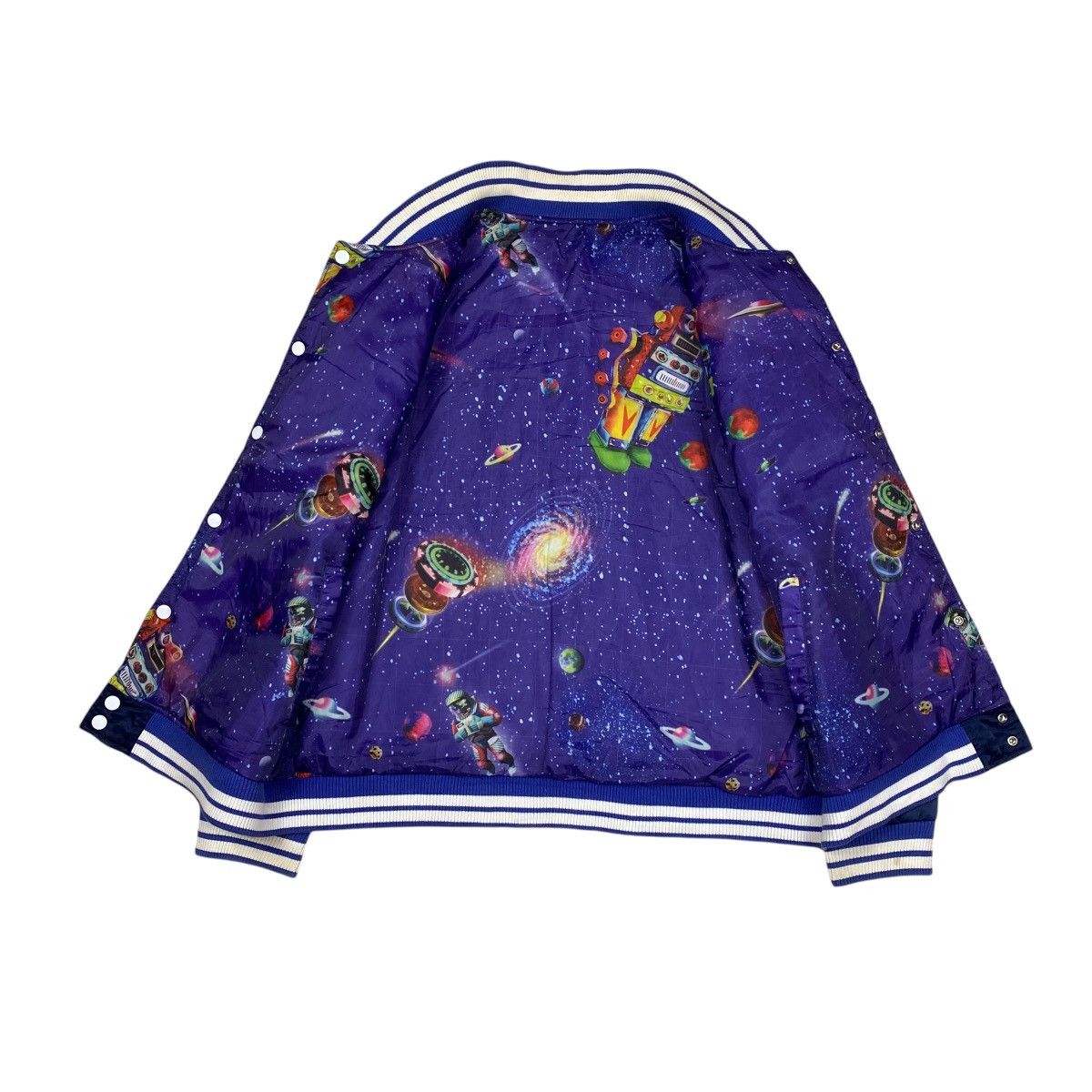 Billionaire Boys Club × Japanese Brand × Majestic Billionaire Boys Club x Majestic Reversible Varsity Jacket Size US L / EU 52-54 / 3 - 3 Thumbnail
