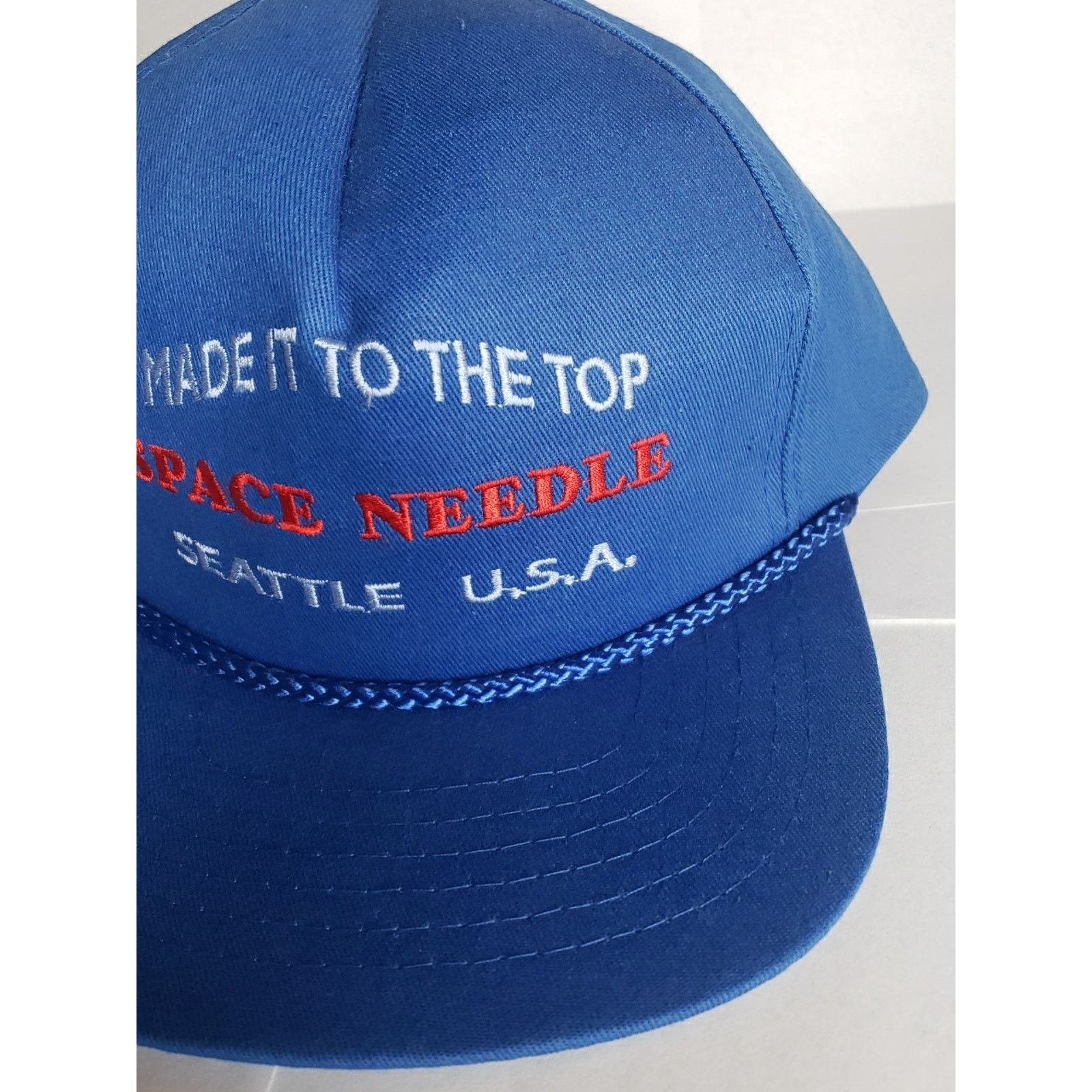 Other Vintage Snapback Hat Space Needle Seattle USA 80s 90s Size ONE SIZE - 4 Thumbnail