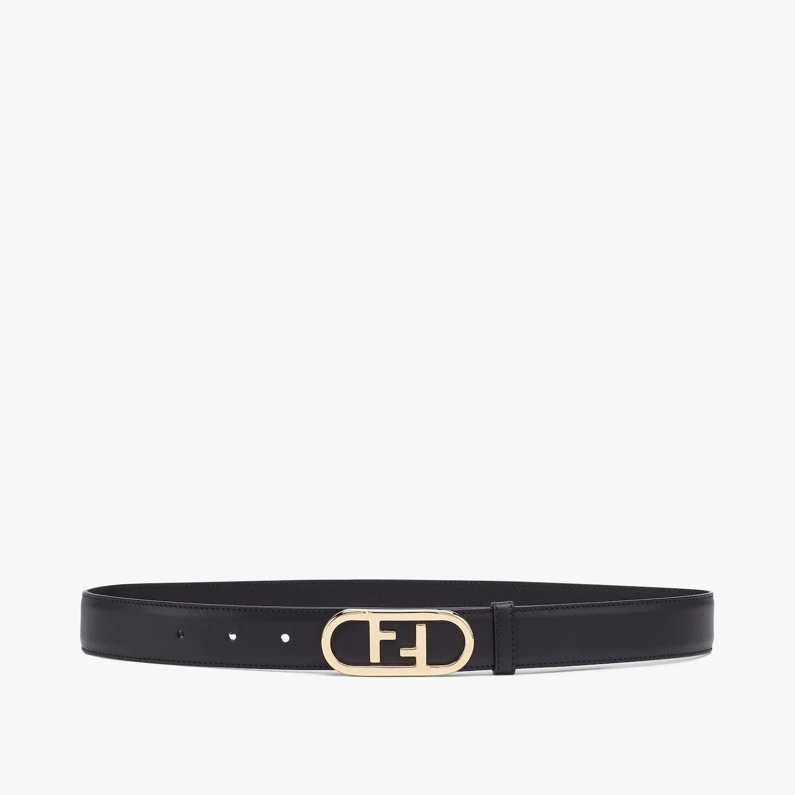 Fendi o1w1db10225 Size: 85 / O’Lock Belt in Black Size ONE SIZE - 1 Thumbnail