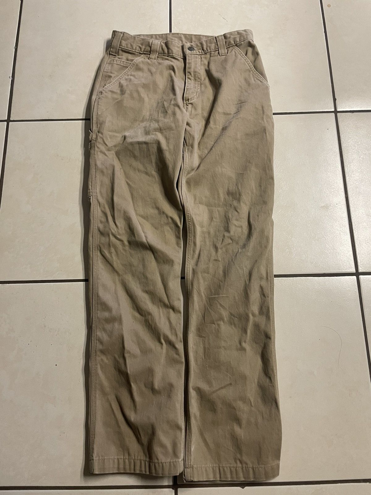 Carhartt × Vintage Vintage Y2K Carhartt Carpenter Pants Size US 31 - 2 Thumbnail